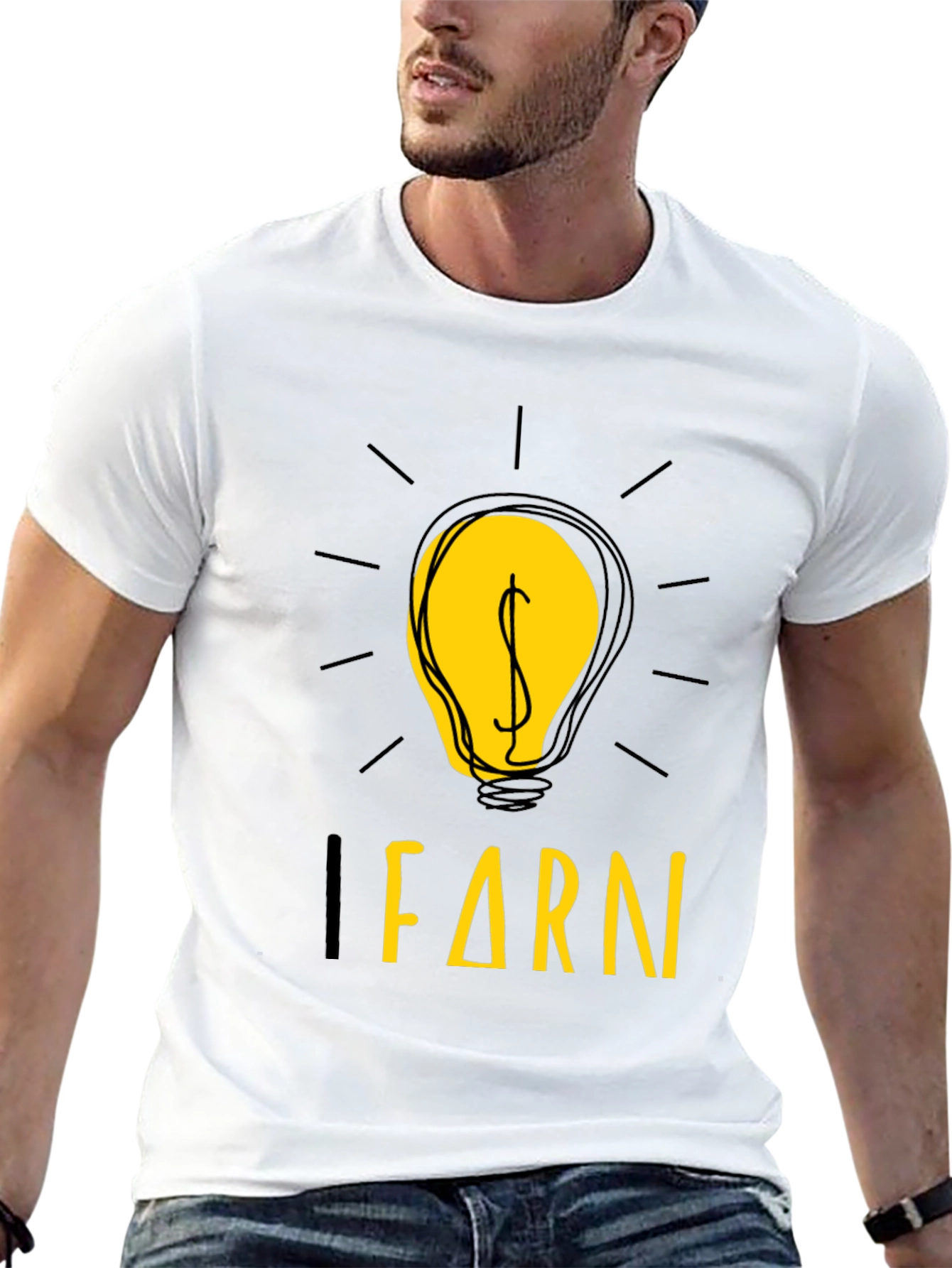 Black Learn & Earn Graphic Tee view 13