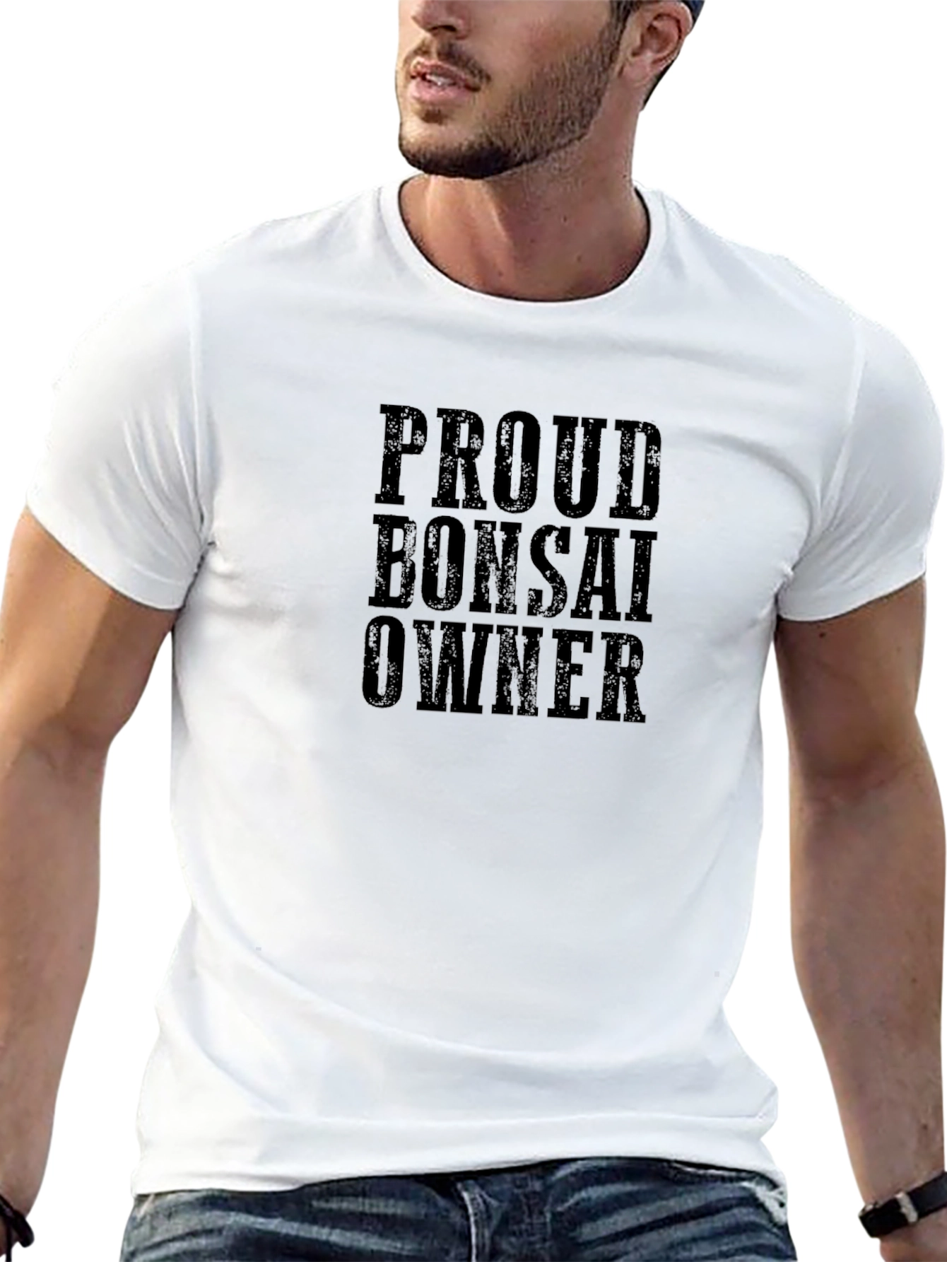 Black Proud Bonsai Owner T-Shirt - Unique Hobby Tee view 13
