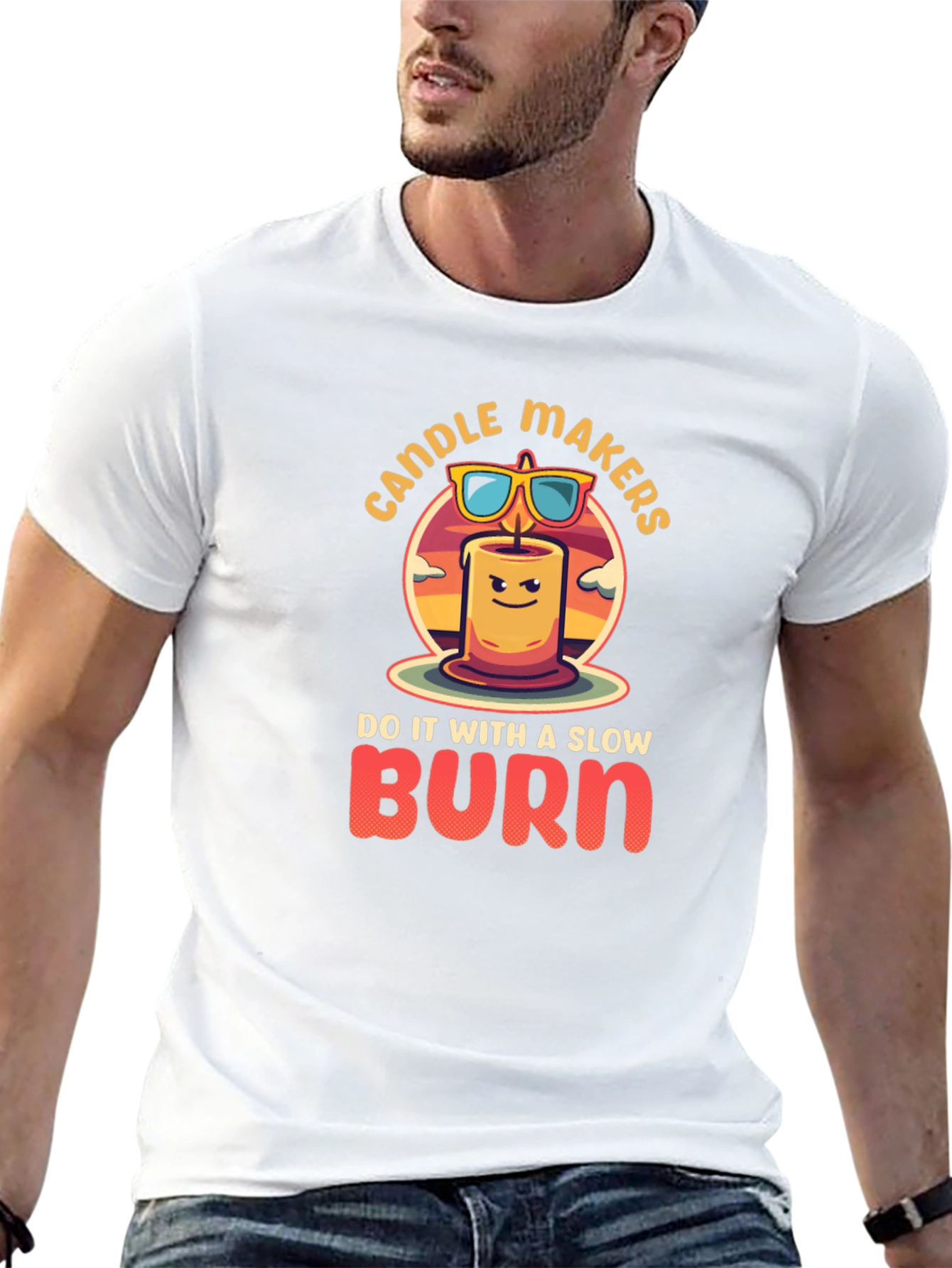 Black Candle Makers Slow Burn Graphic Tee view 13
