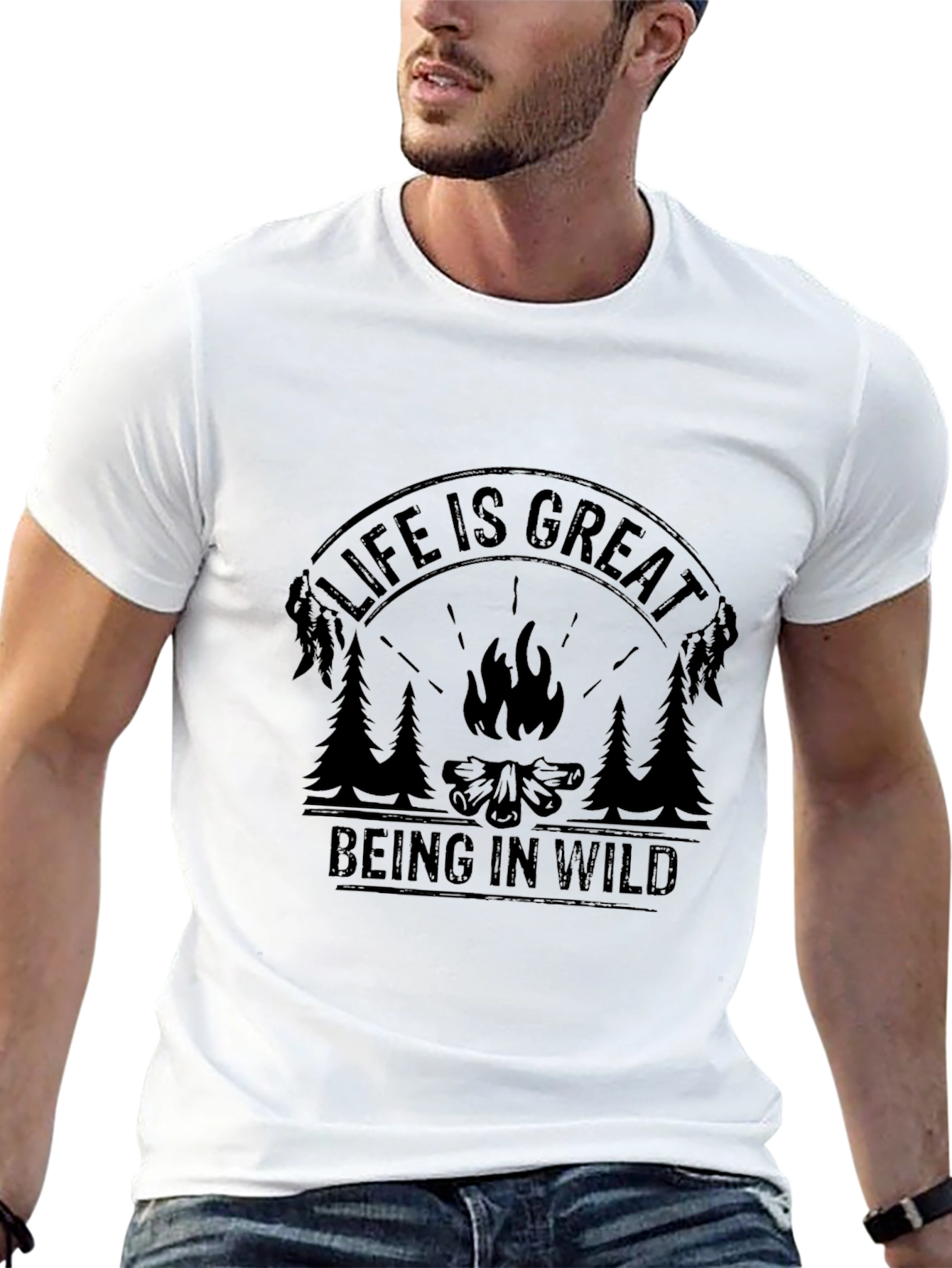 Black Life is Great Graphic Tee - Adventure Awaits! view 13