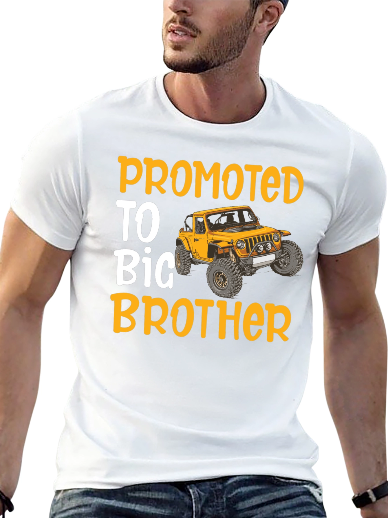 Black Promoted to Big Brother T-Shirt view 13