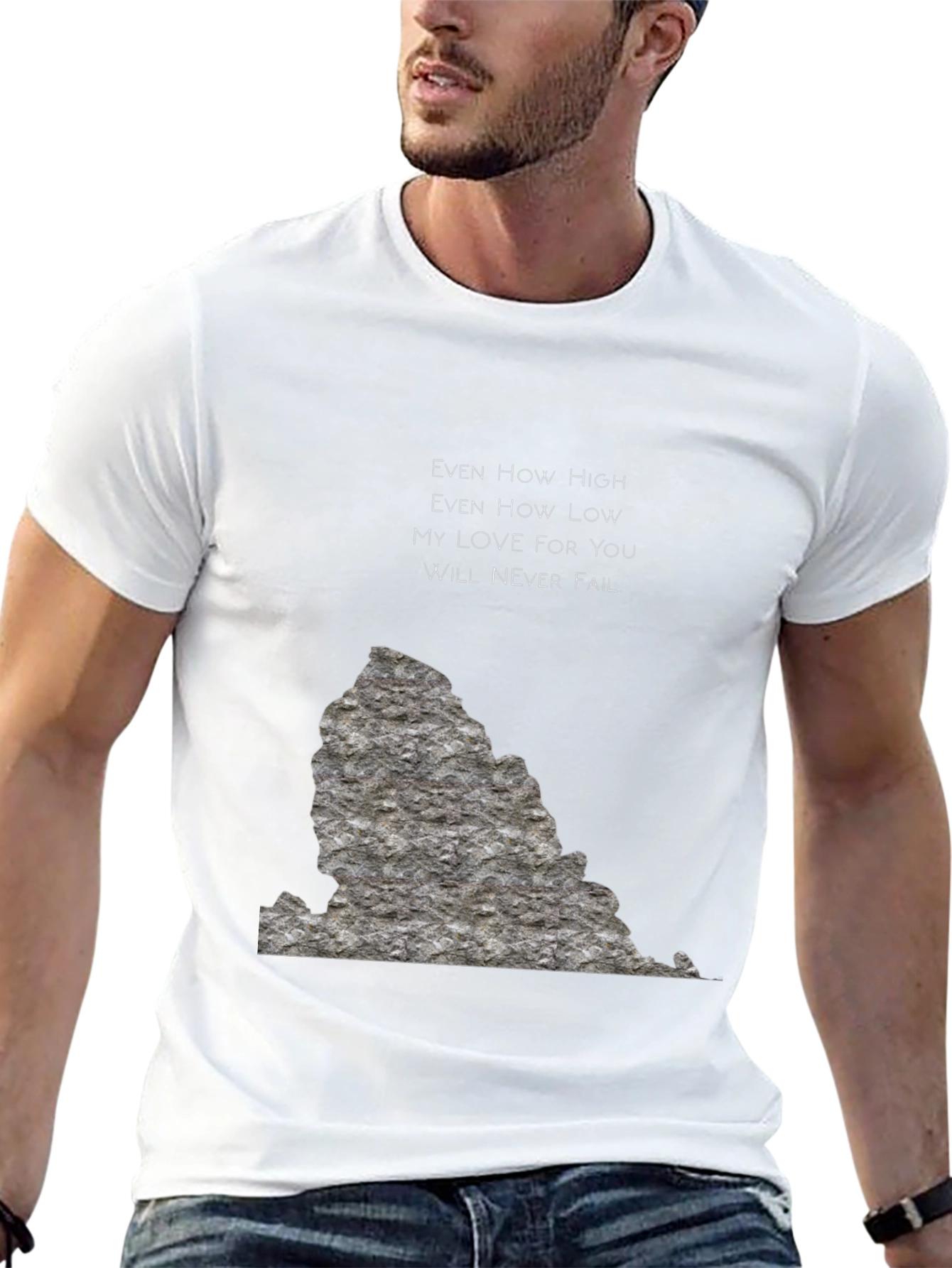 Black Love Will Never Fail Graphic Tee view 13