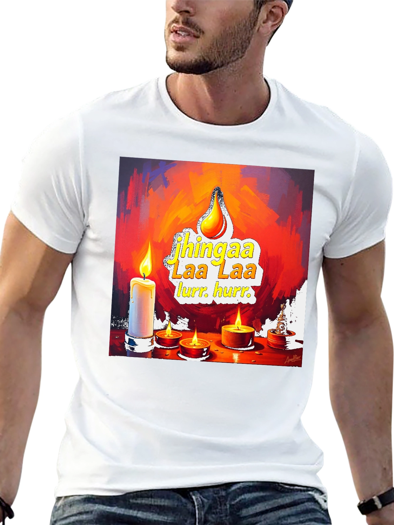Candlelight Art Tee - 13