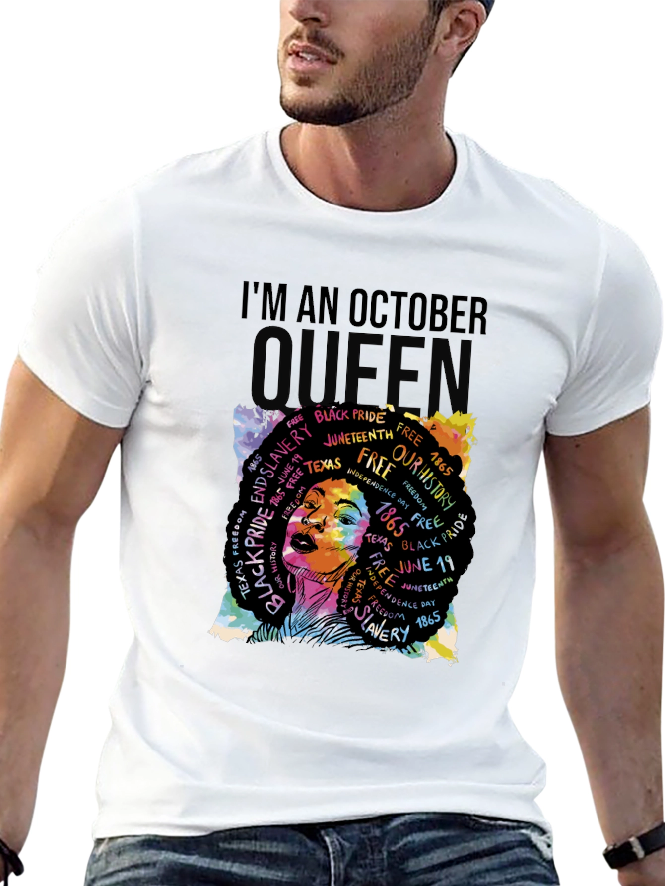 October Queen Black Pride T-Shirt - 13