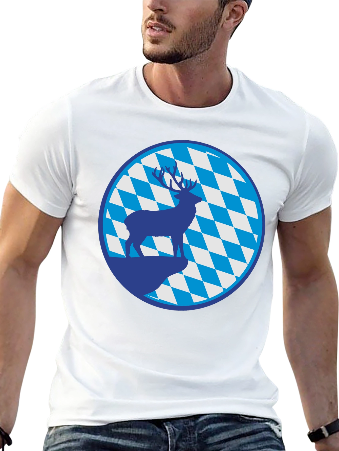 Black Deer & Bavaria T-Shirt view 13
