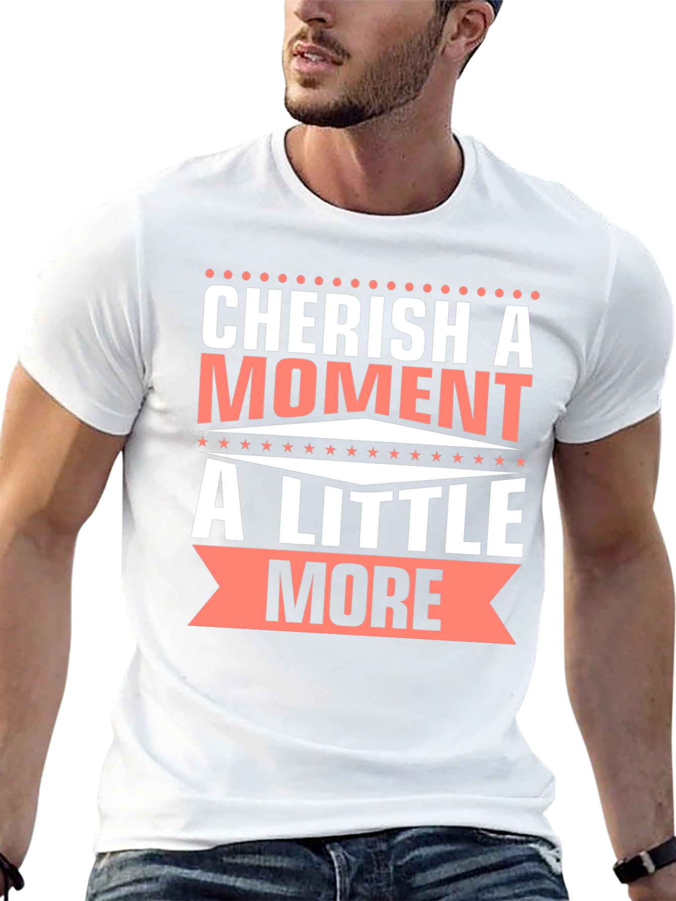 Black Cherish a Moment Graphic T-Shirt view 13