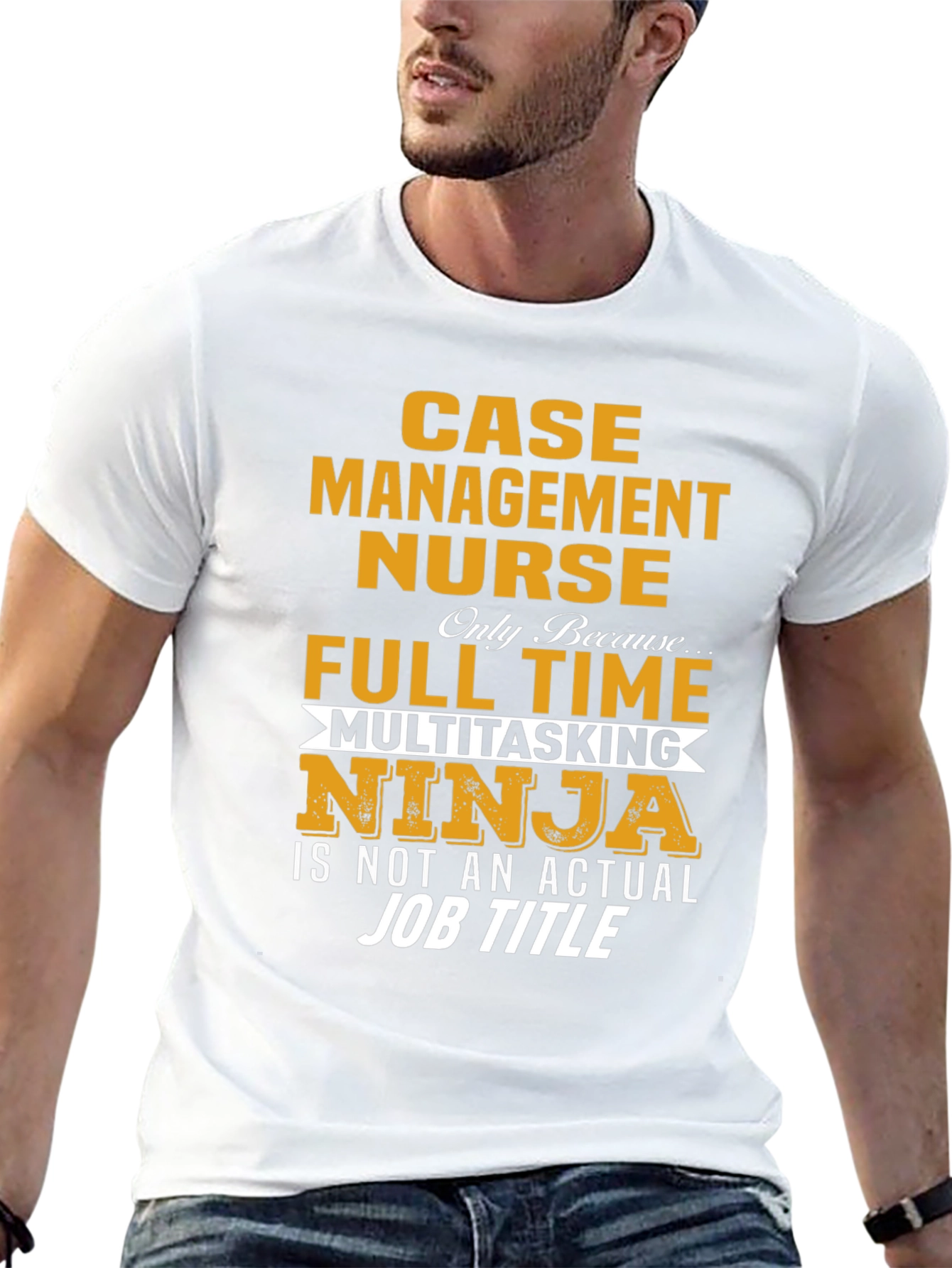 Black Case Management Nurse T-Shirt - Multitasking Ninja view 13