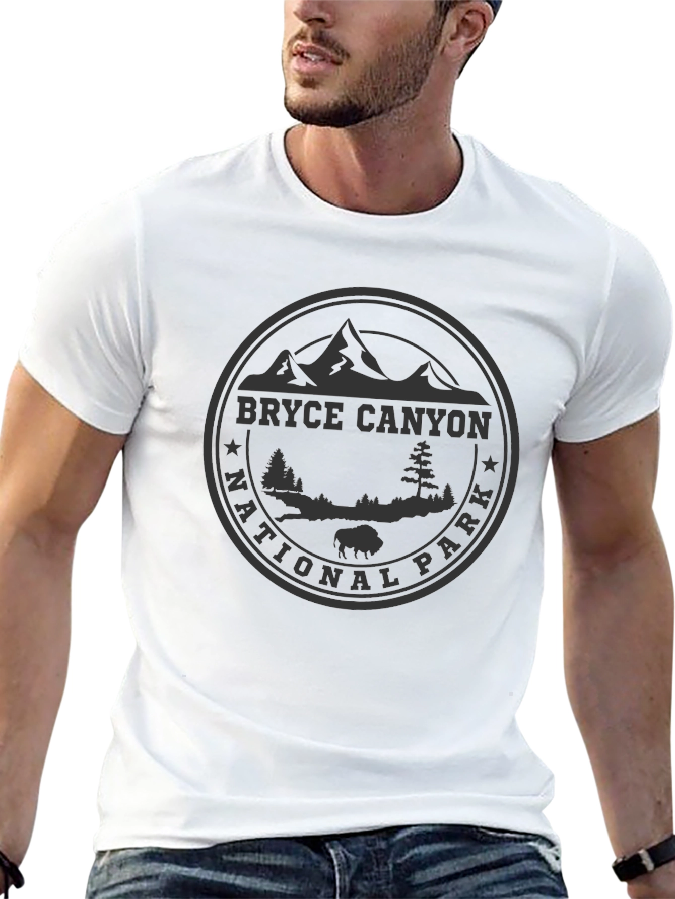 Black Bryce Canyon National Park Black T-Shirt view 13