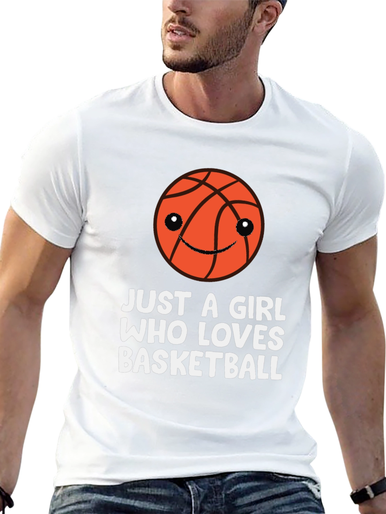 Black Basketball Lover T-Shirt - Just a Girl view 13