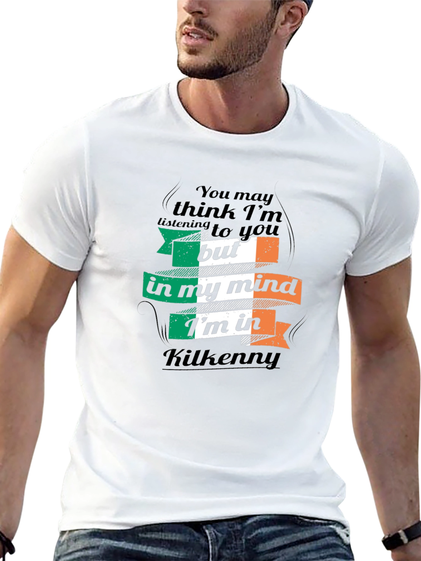 Black Kilkenny Ireland Mind T-Shirt Funny Irish Pride Tee view 13
