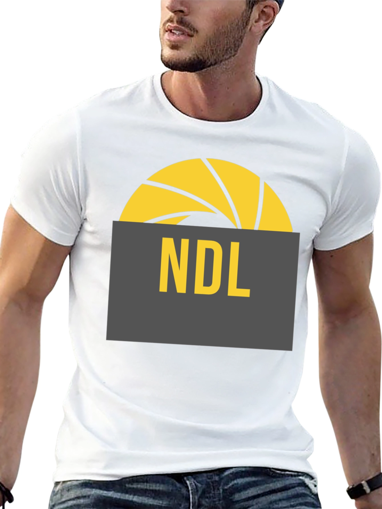 Black NDL Portal T-Shirt - Stylish Geek Fashion view 13