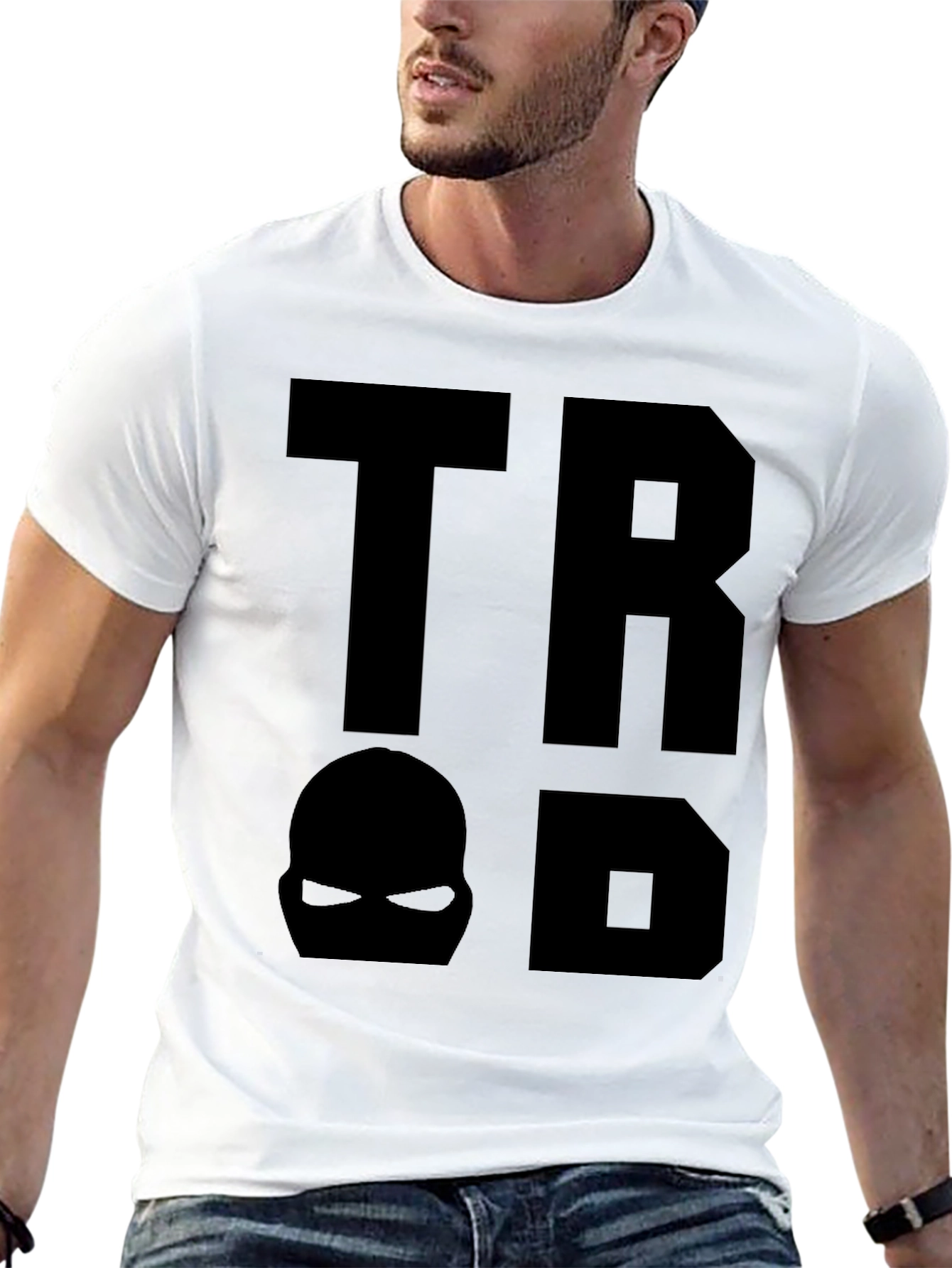 Black TROD Graphic T-Shirt view 13