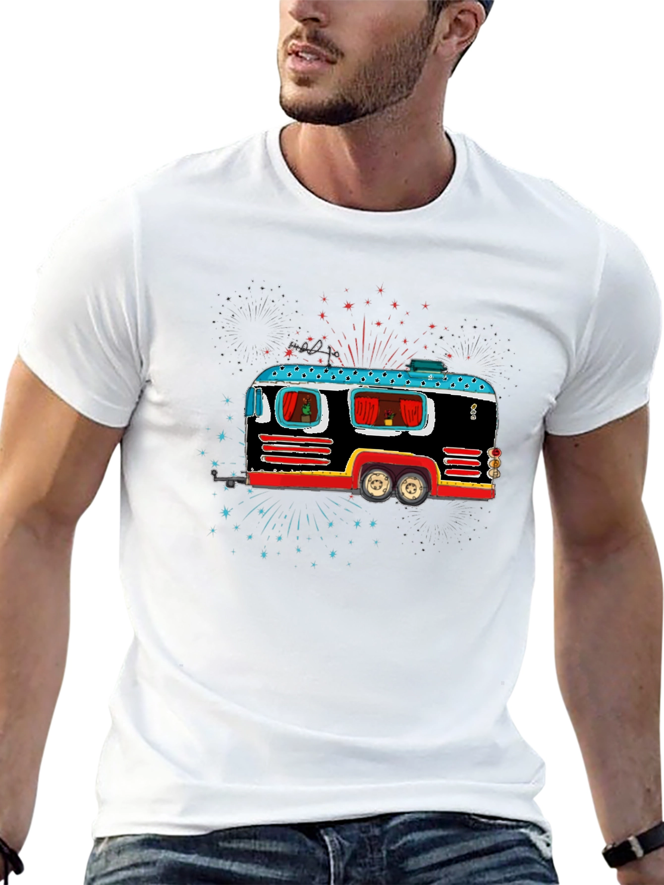 Vintage Camper T-Shirt - Retro RV Tee - 13