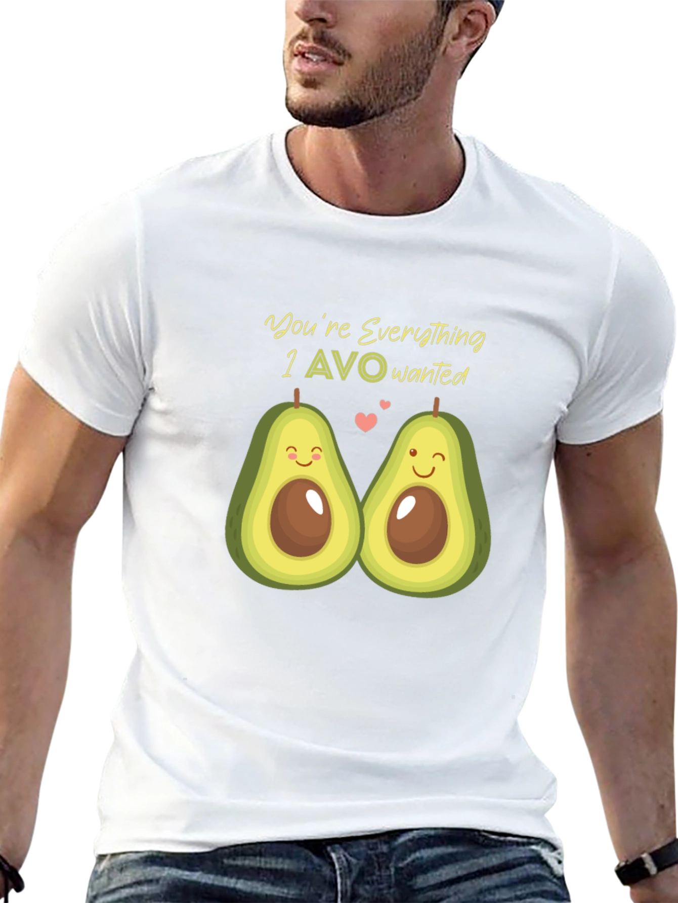 Black Avocado Love T-Shirt - You're Everything I AVO Wanted view 13
