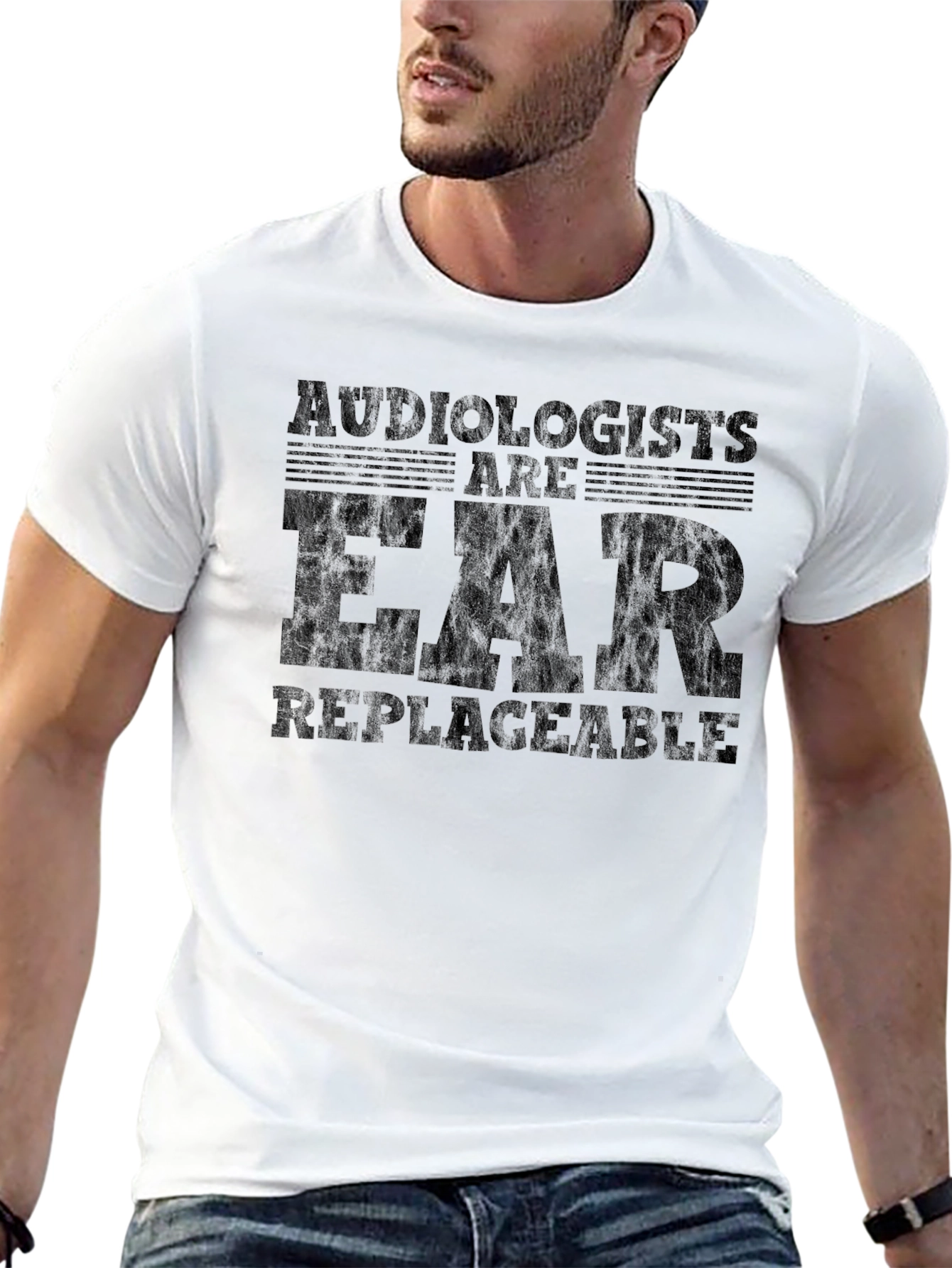 Black Audiologists Are Ear Replaceable T-Shirt view 13