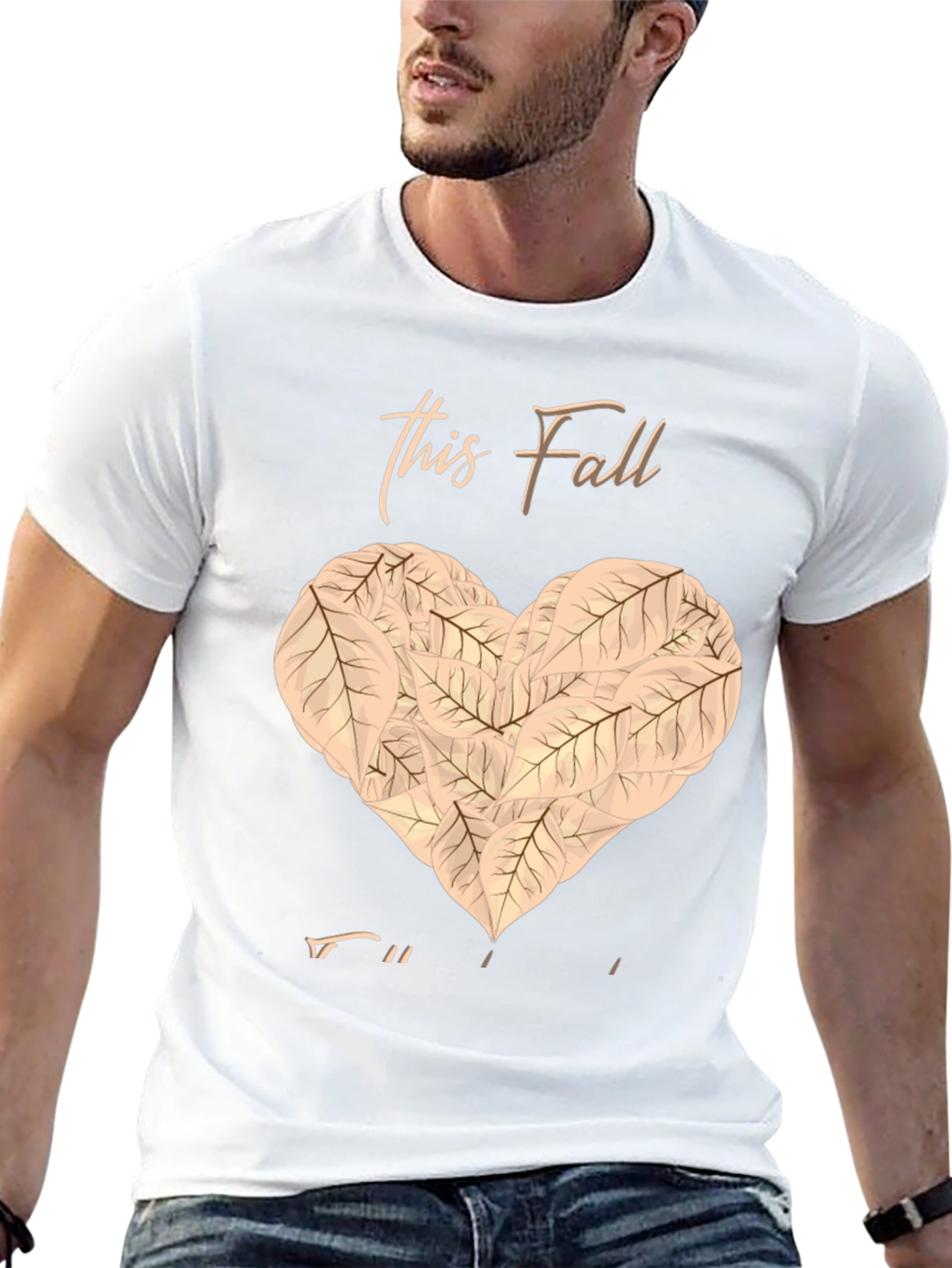 Black Fall in Love T-Shirt view 13