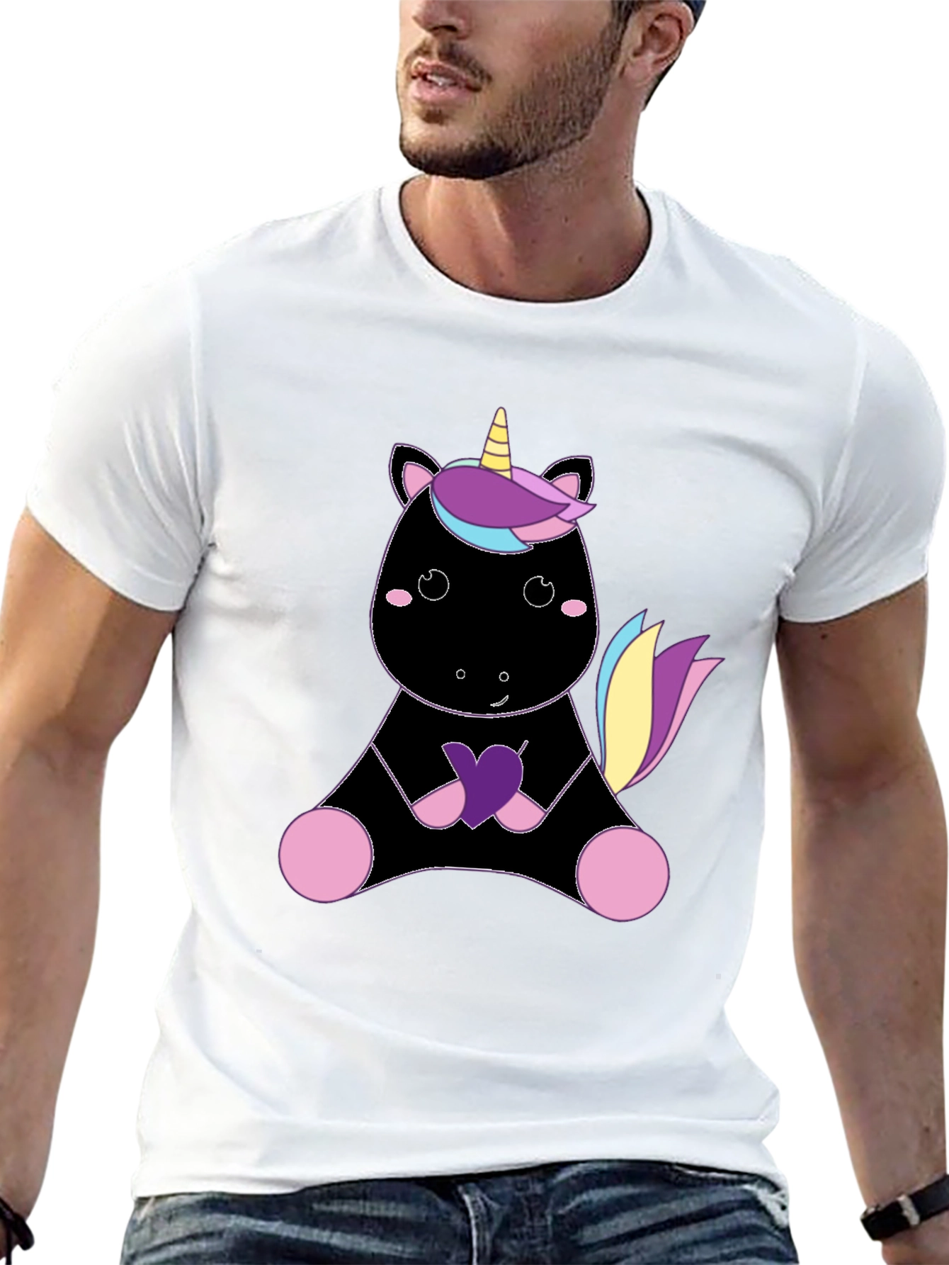 Unicorn Graphic Tee - Soft Cotton Blend - 13