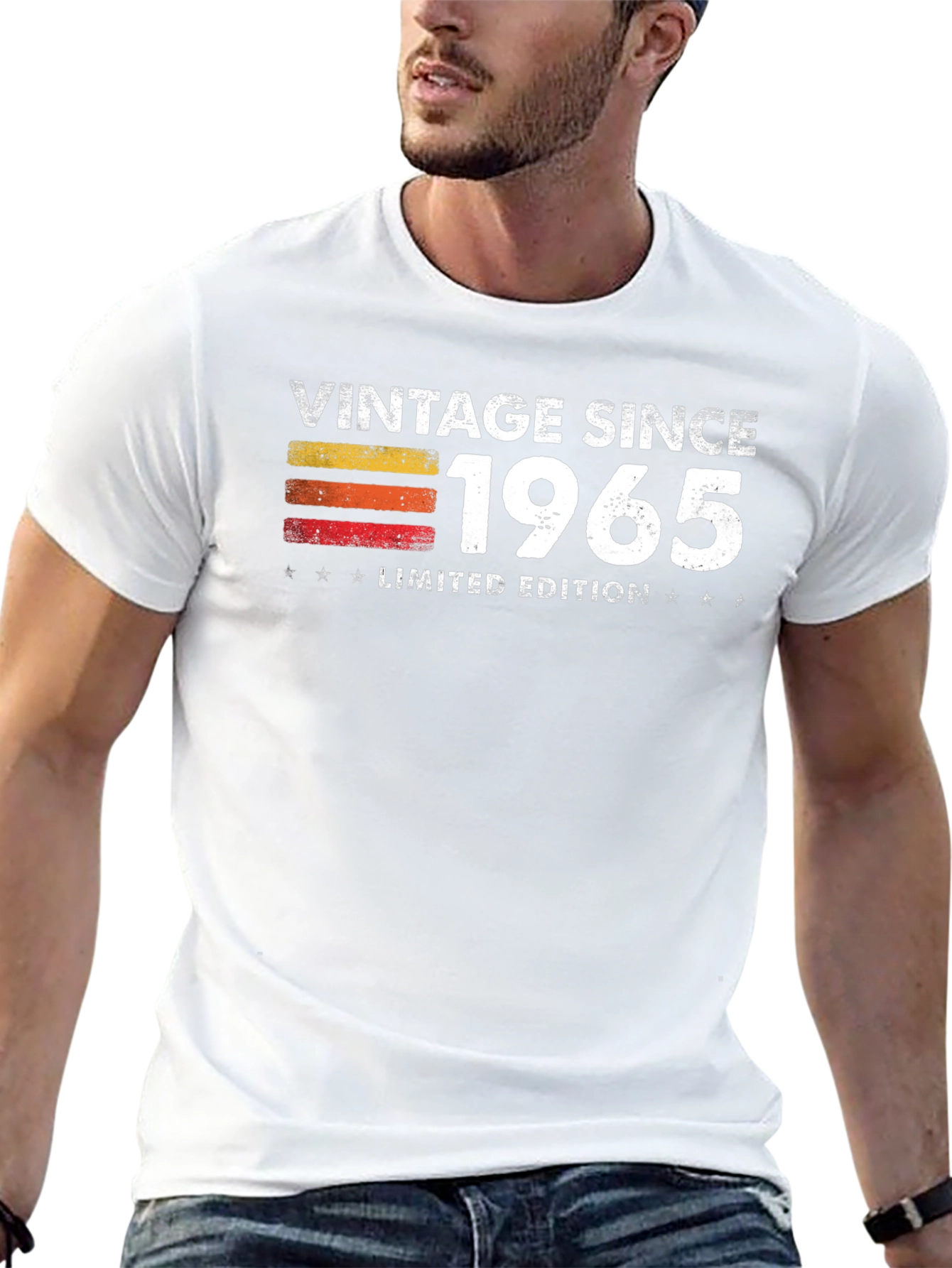 Black Vintage Since 1965 Limited Edition Black T-Shirt view 13
