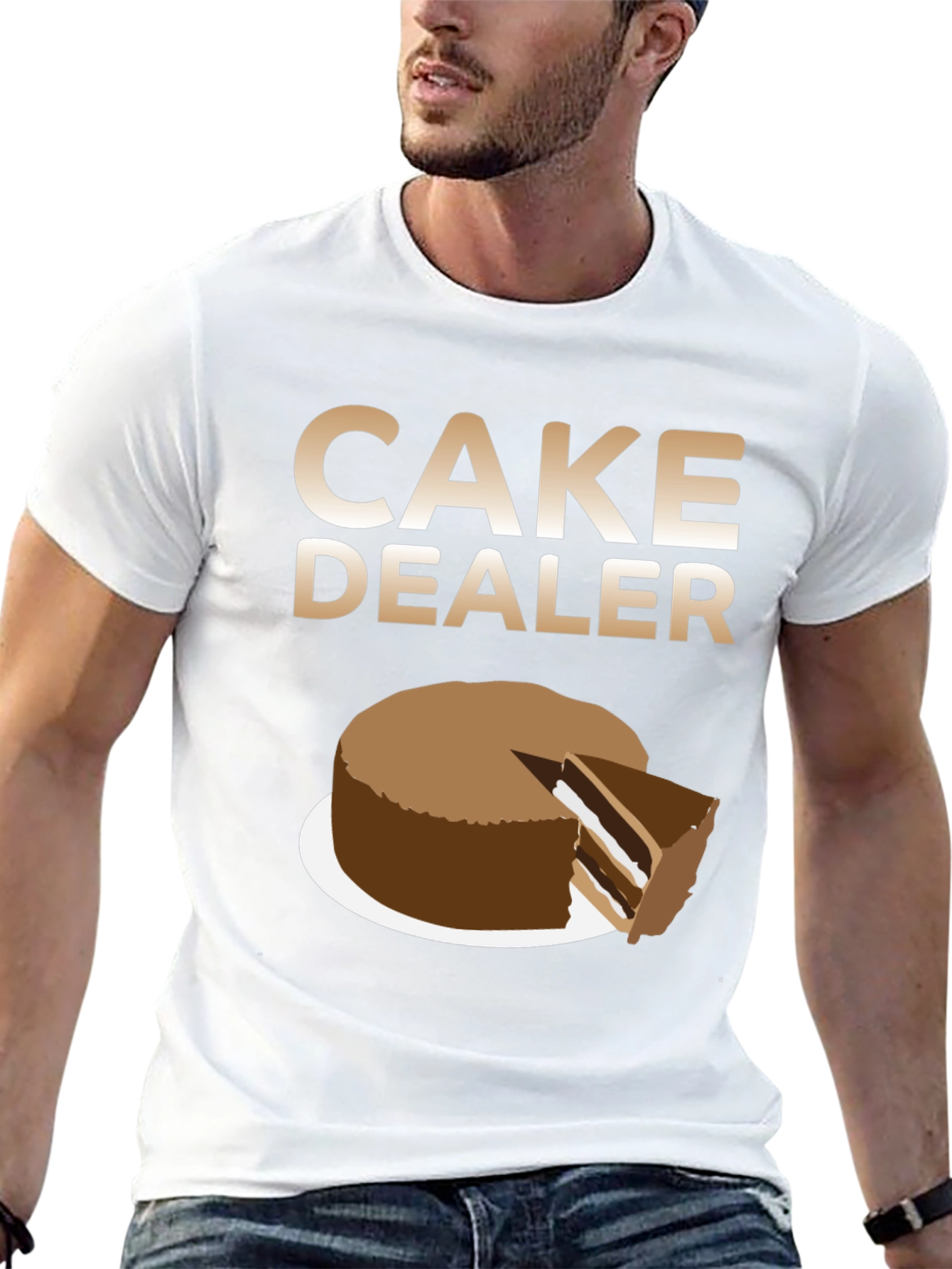 Black Cake Dealer Graphic T-Shirt view 13