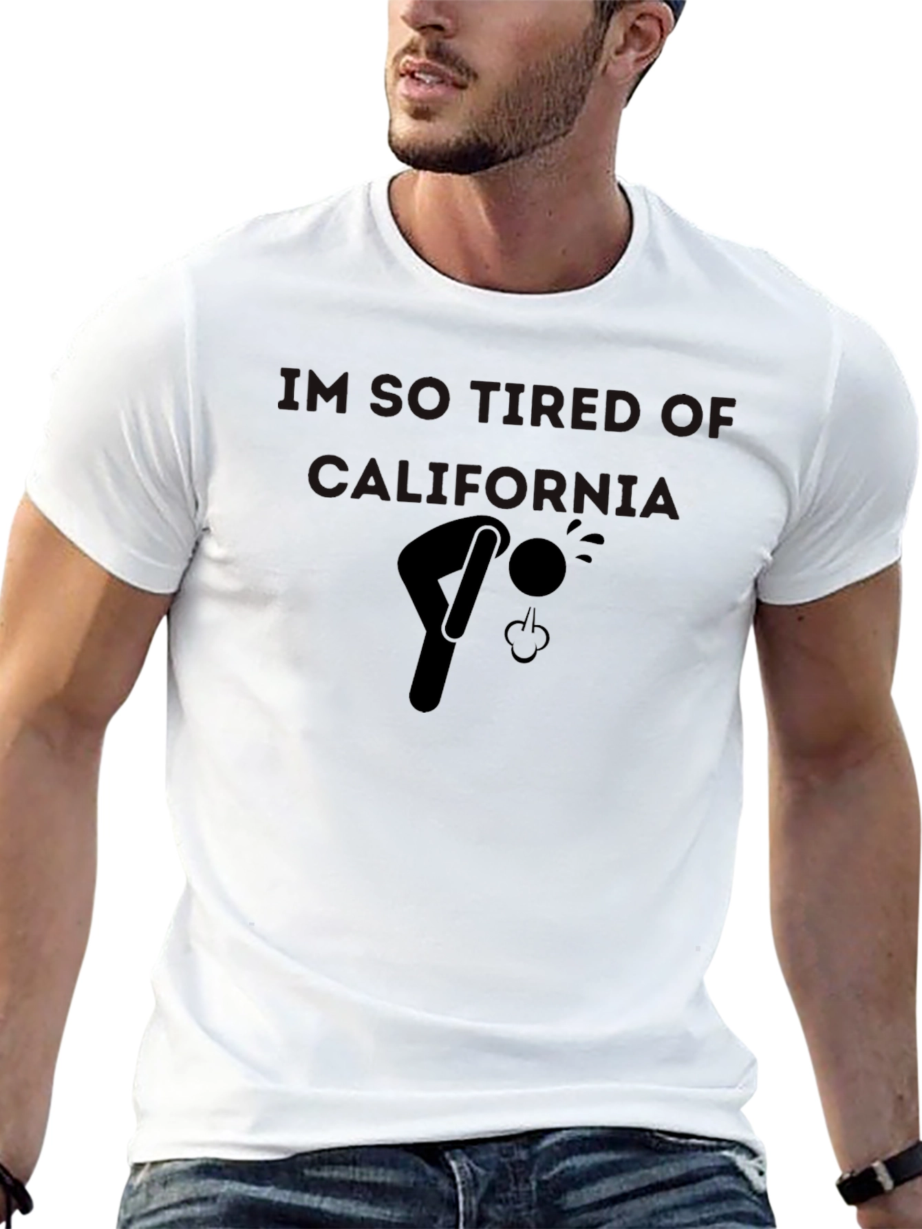 Black Funny Nausea T-Shirt: I'm So Tired of Anemia  view 13