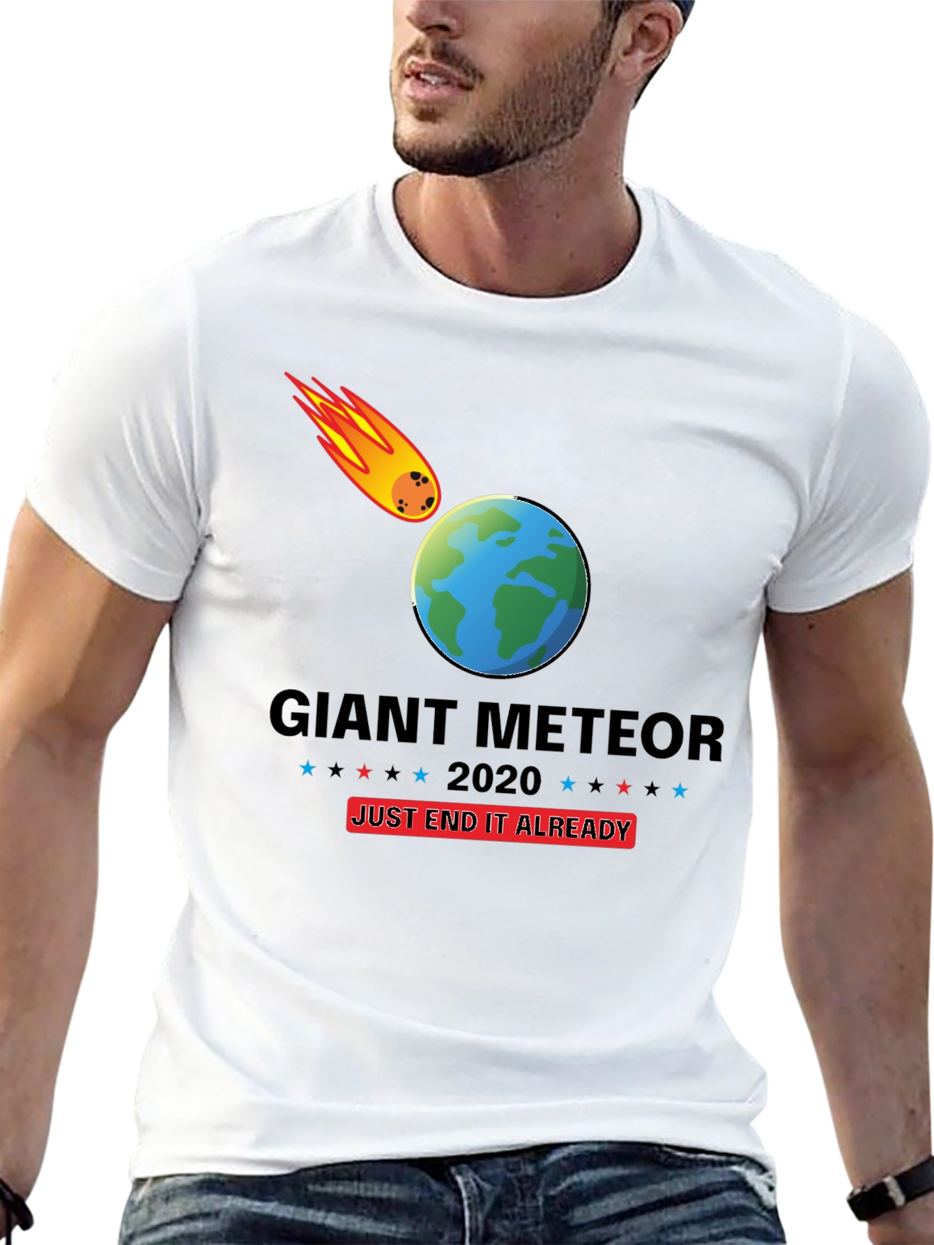 Black Giant Meteor 2020 T-Shirt - End It Already! view 13