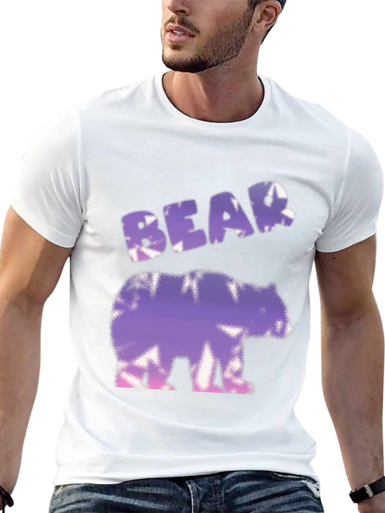 Black Bear Tie-Dye Graphic T-Shirt view 13