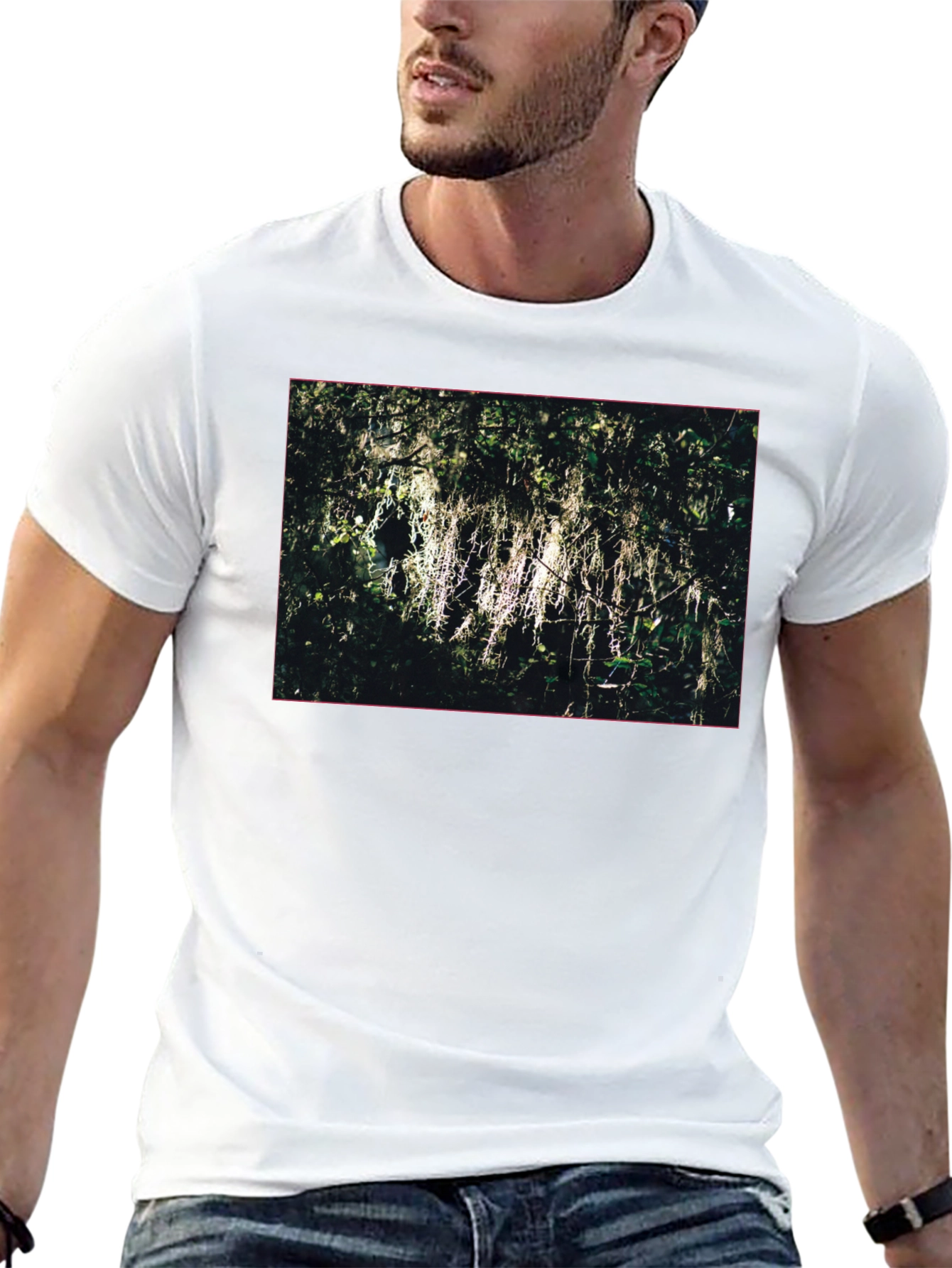 Black Nature's Tapestry Black Tee view 13