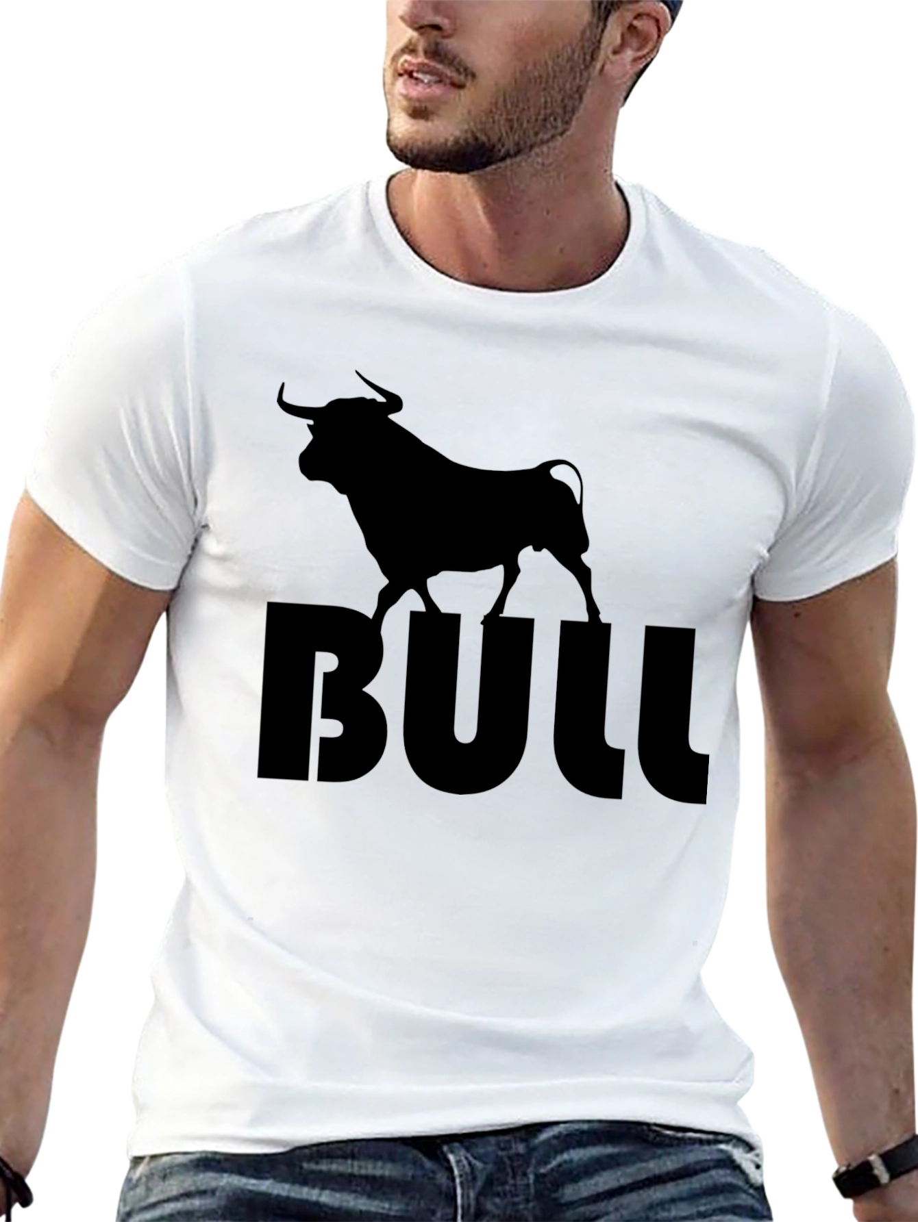 Black Black Bull T-Shirt - Bold Graphic Tee view 13