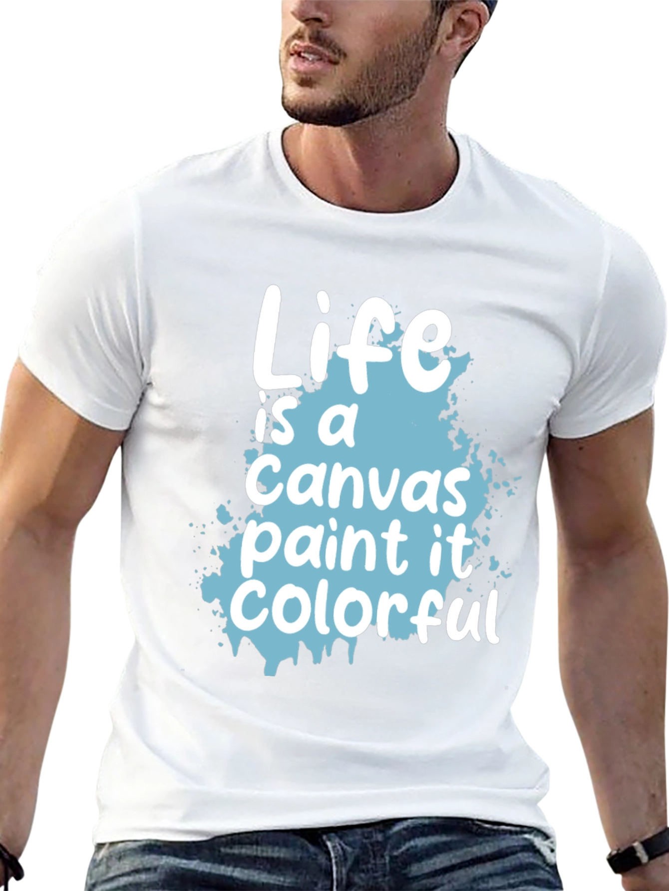 Life Is a Canvas Graphic Tee - 13