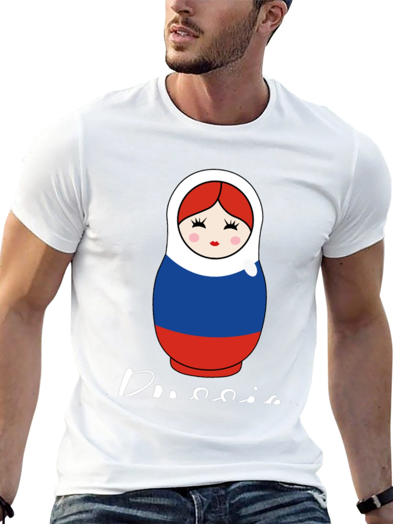 Russia Matryoshka Doll T-Shirt - Novelty Tee - 13