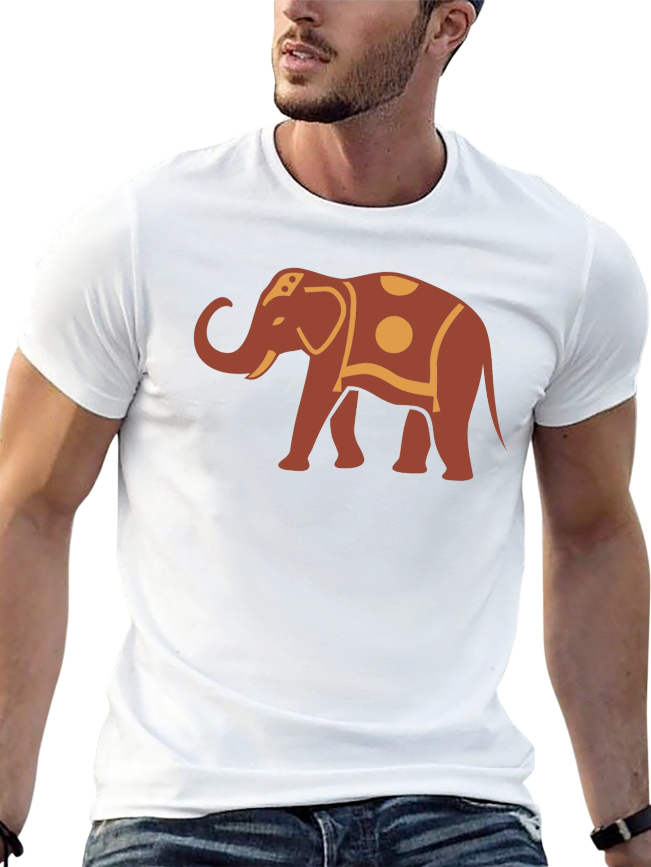 Black Elephant Graphic Tee - Unique Style view 13