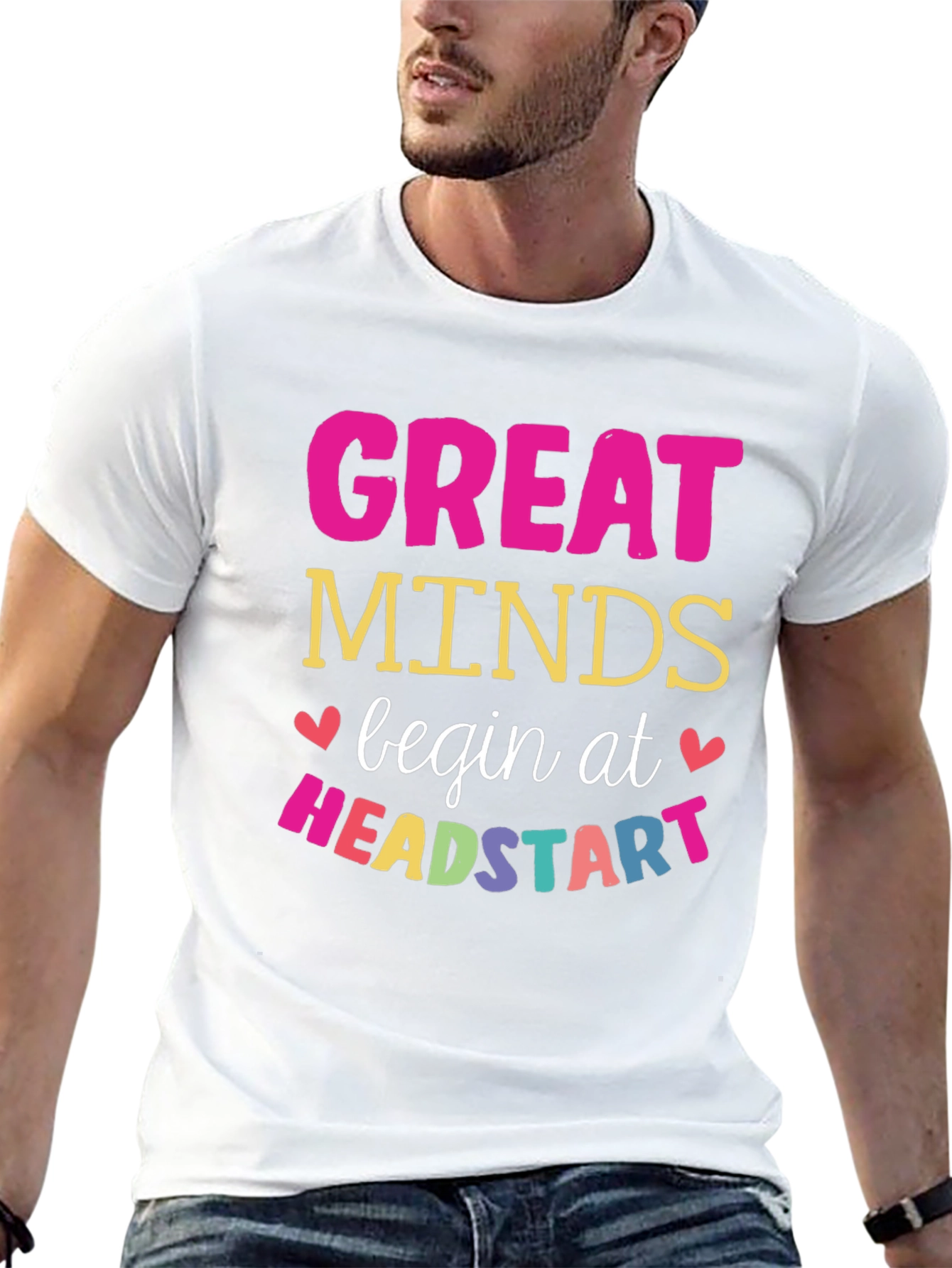 Great Minds Begin at Head Start T-Shirt - 13