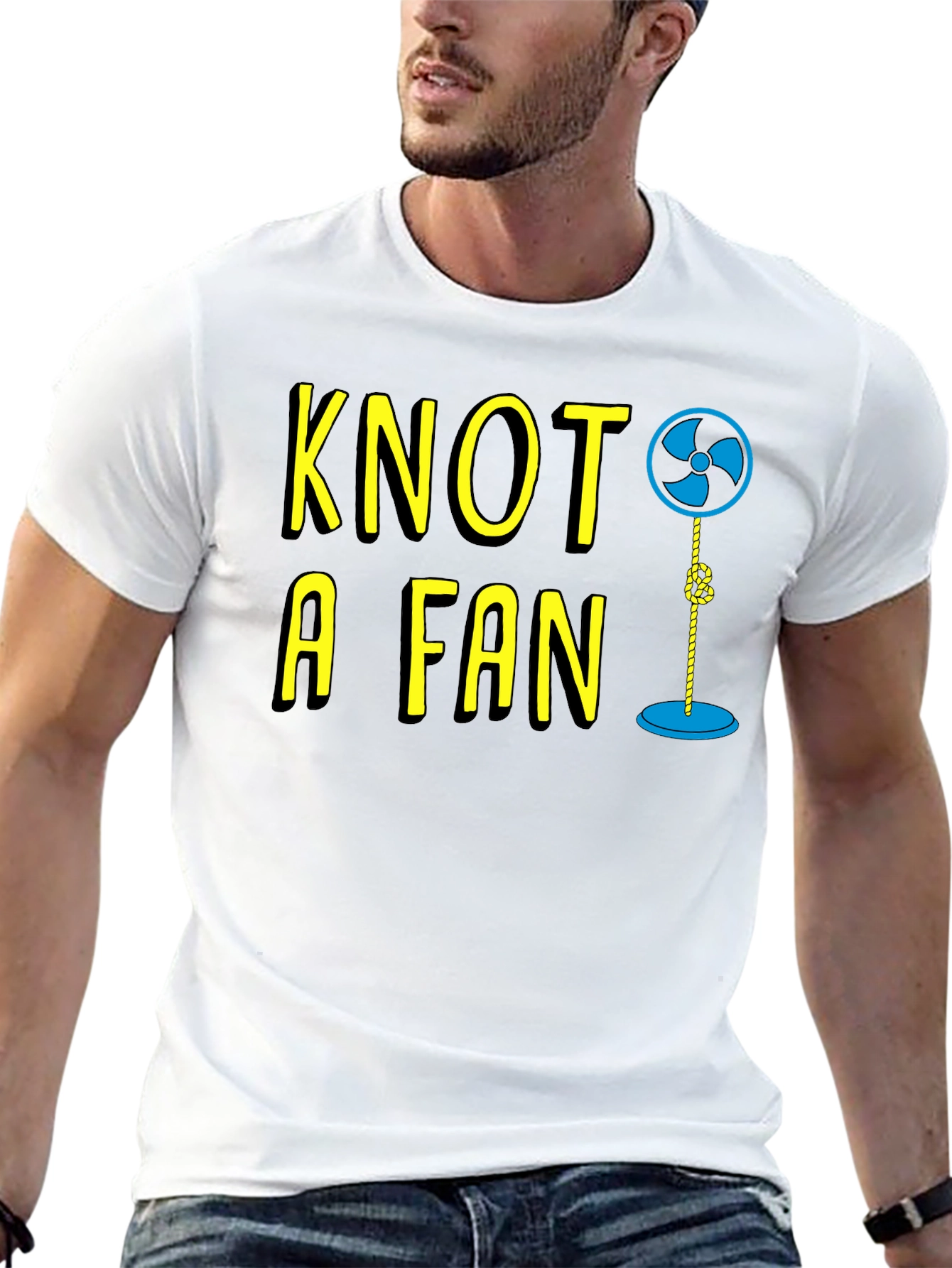 Black Knot A Fan Funny Graphic T-Shirt view 13