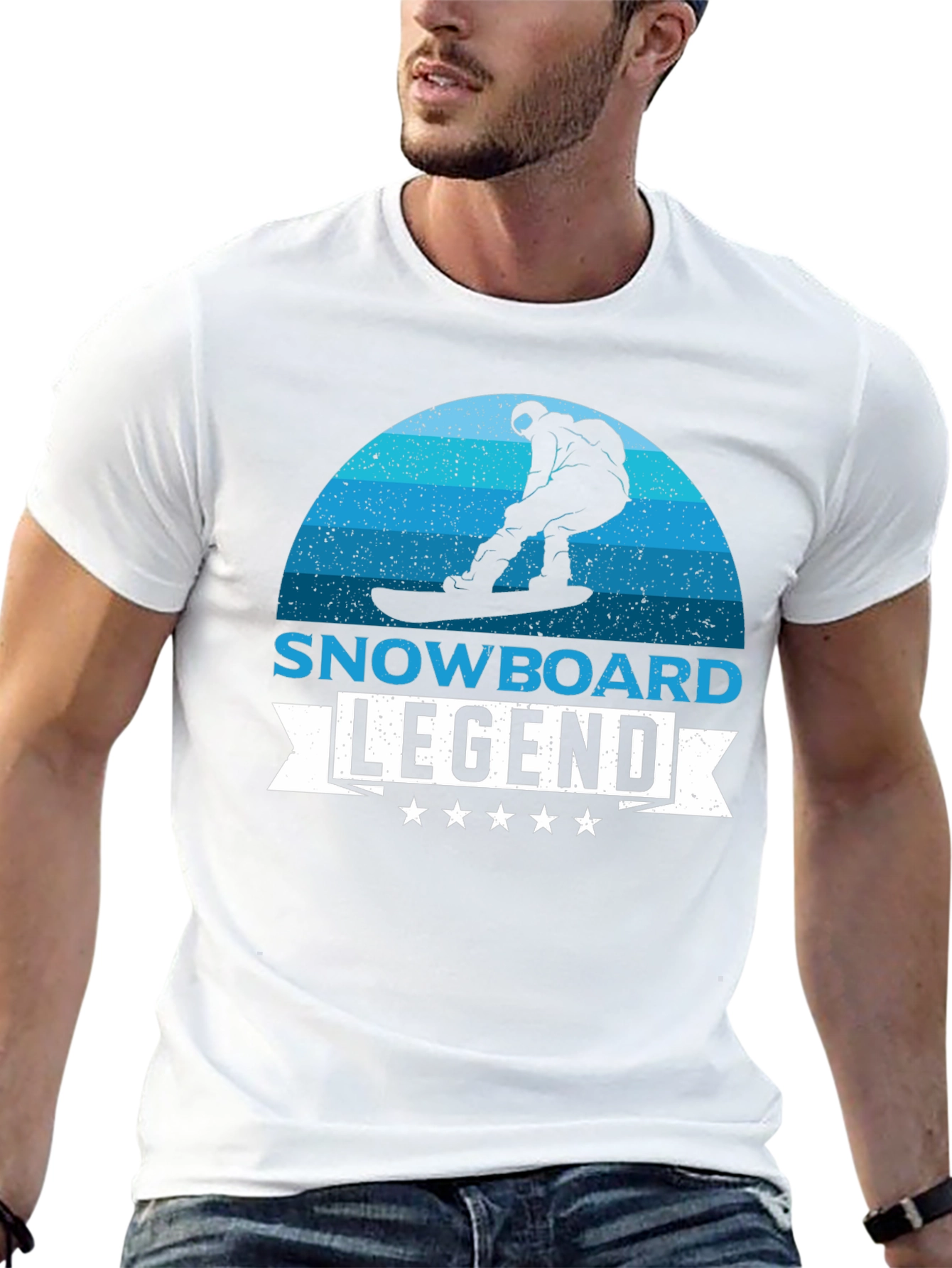 Snowboard Legend Graphic Tee - Ride in Style! - 13