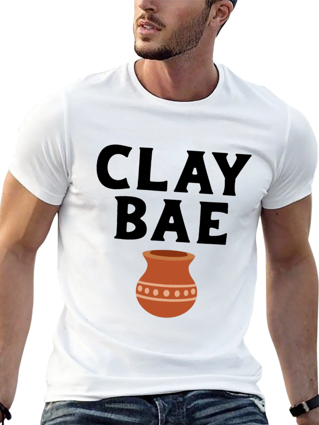 Black Clay Bae Graphic T-Shirt - Potter Lover Tee view 13