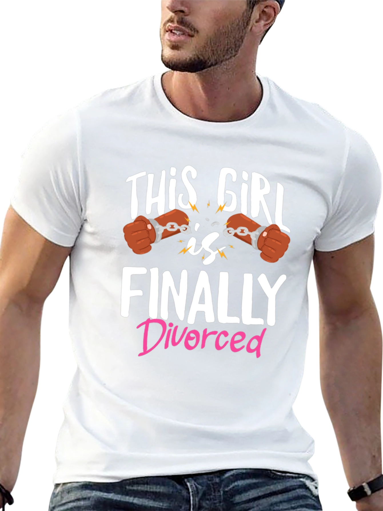 Black Finally Divorced T-Shirt - Celebration Tee view 13