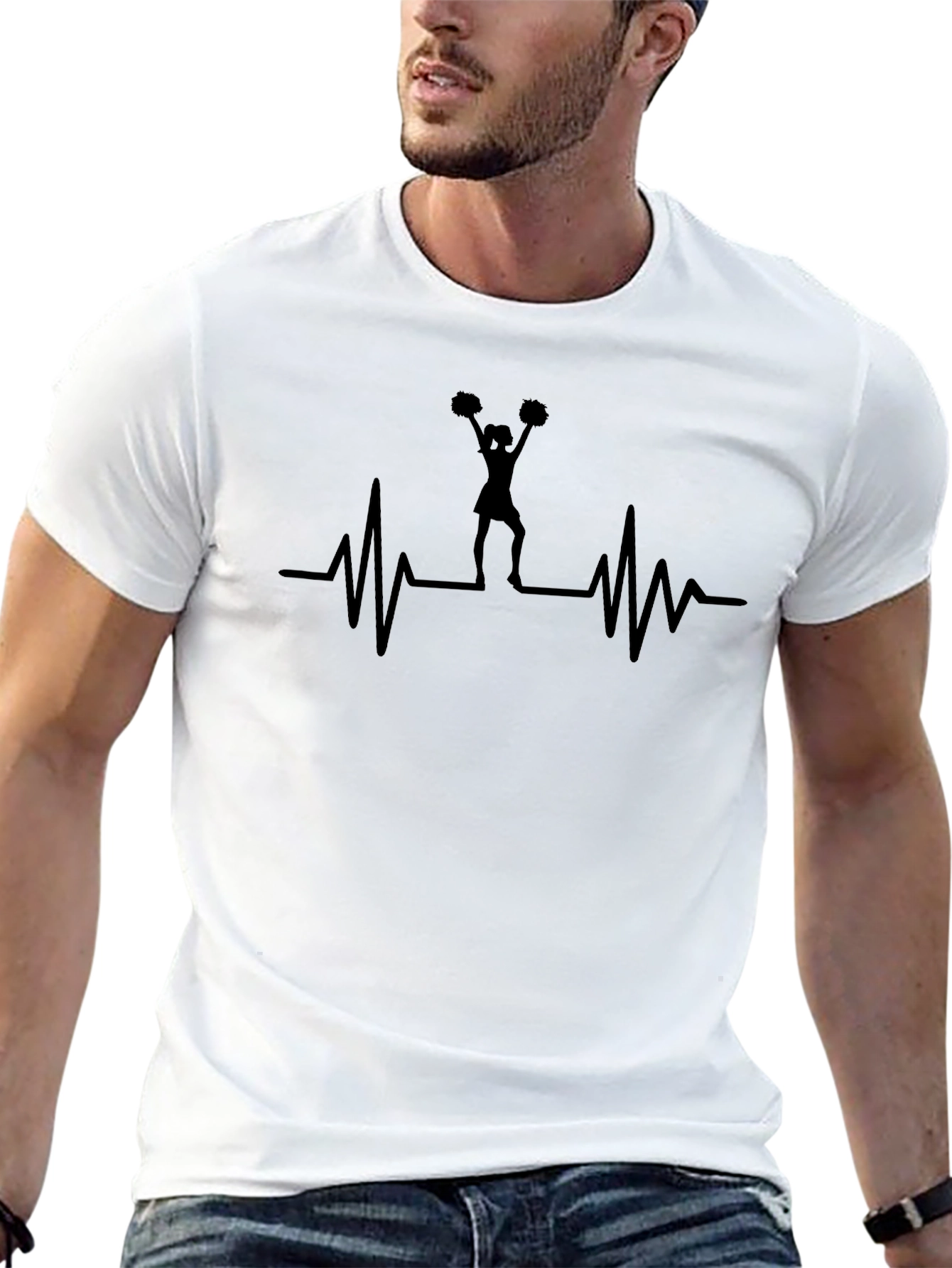 Cheerleader Heartbeat T-Shirt - 13