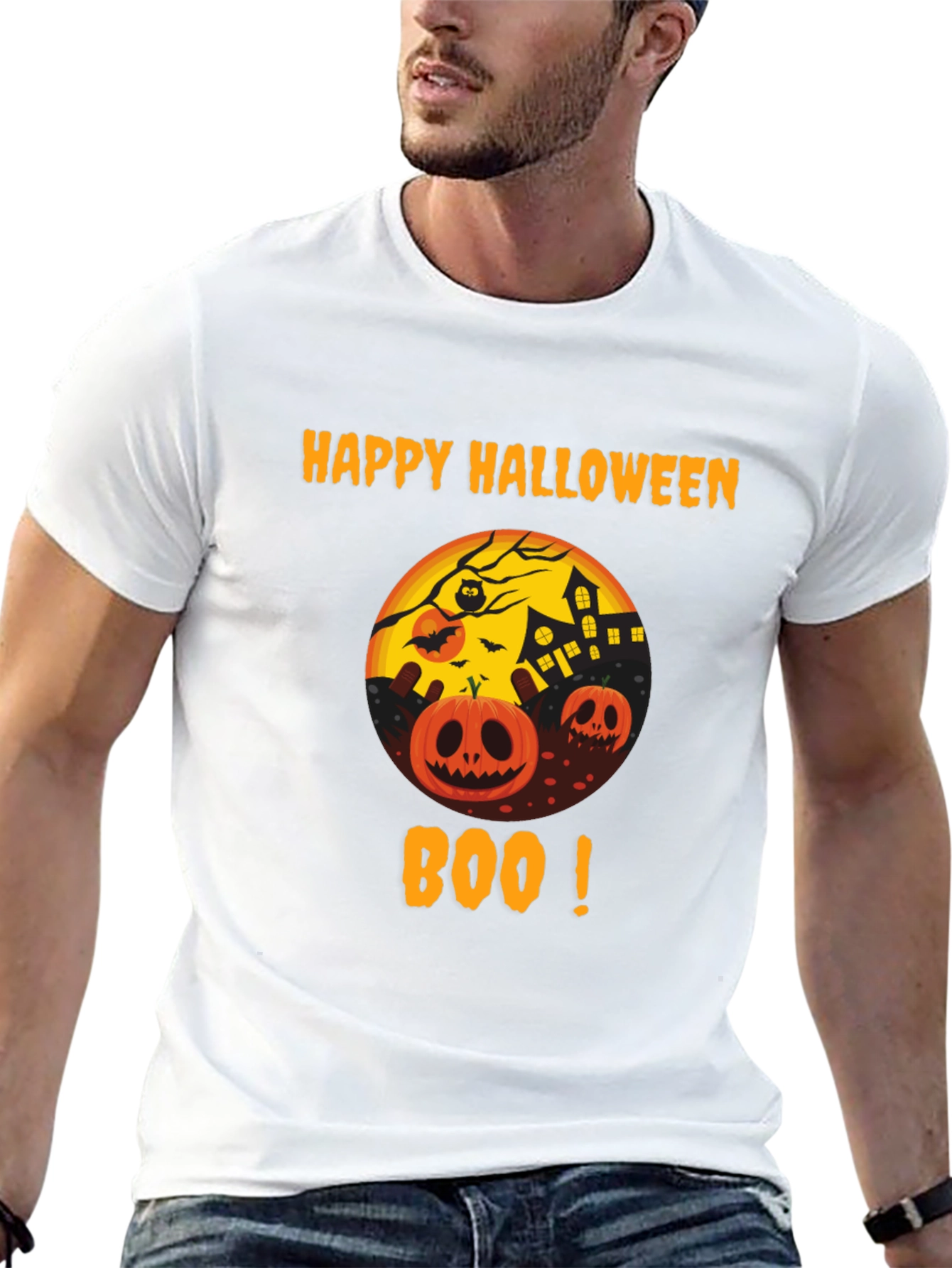 Happy Halloween Boo T-Shirt - 13