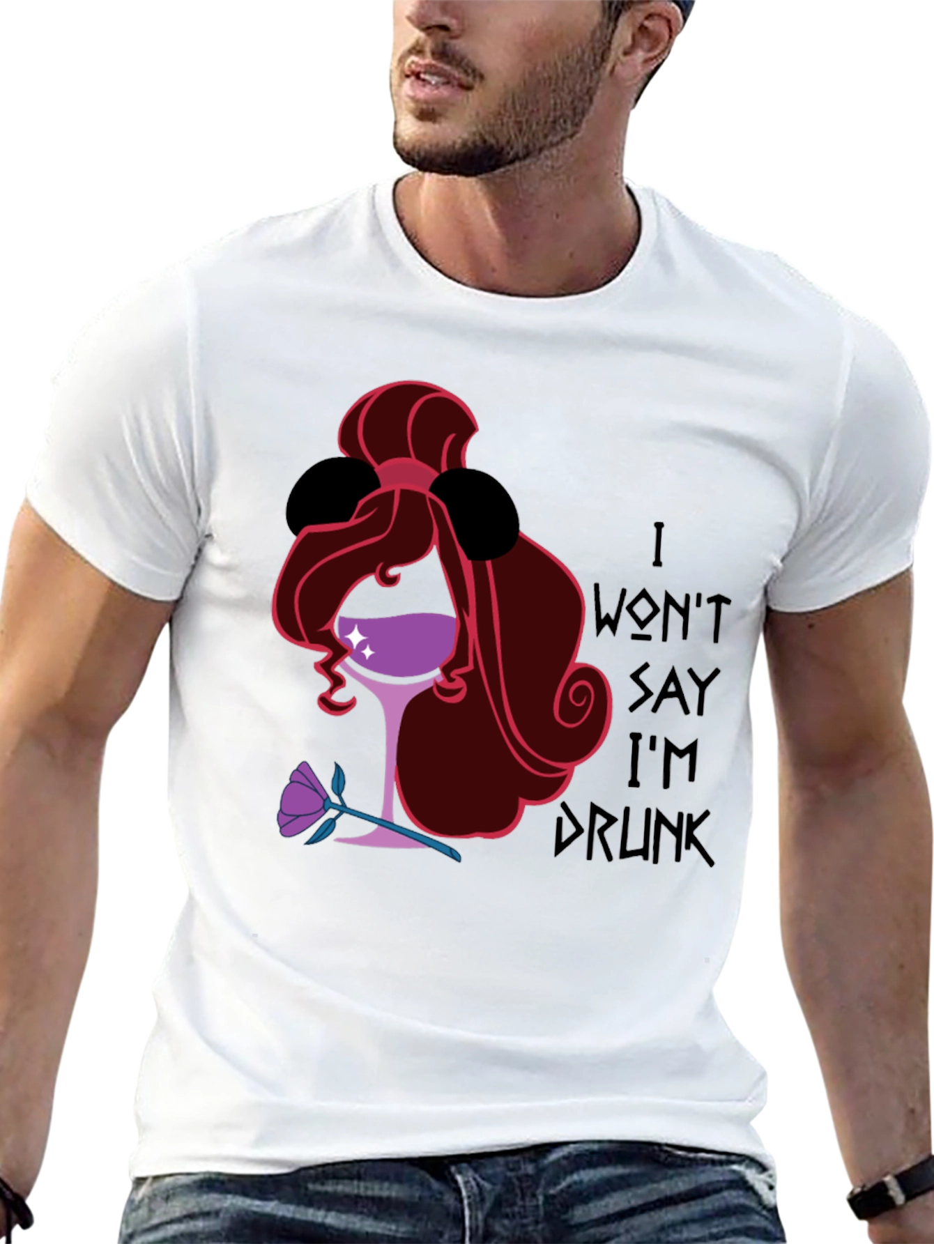 Black I Won't Say I'm Drunk T-Shirt view 13