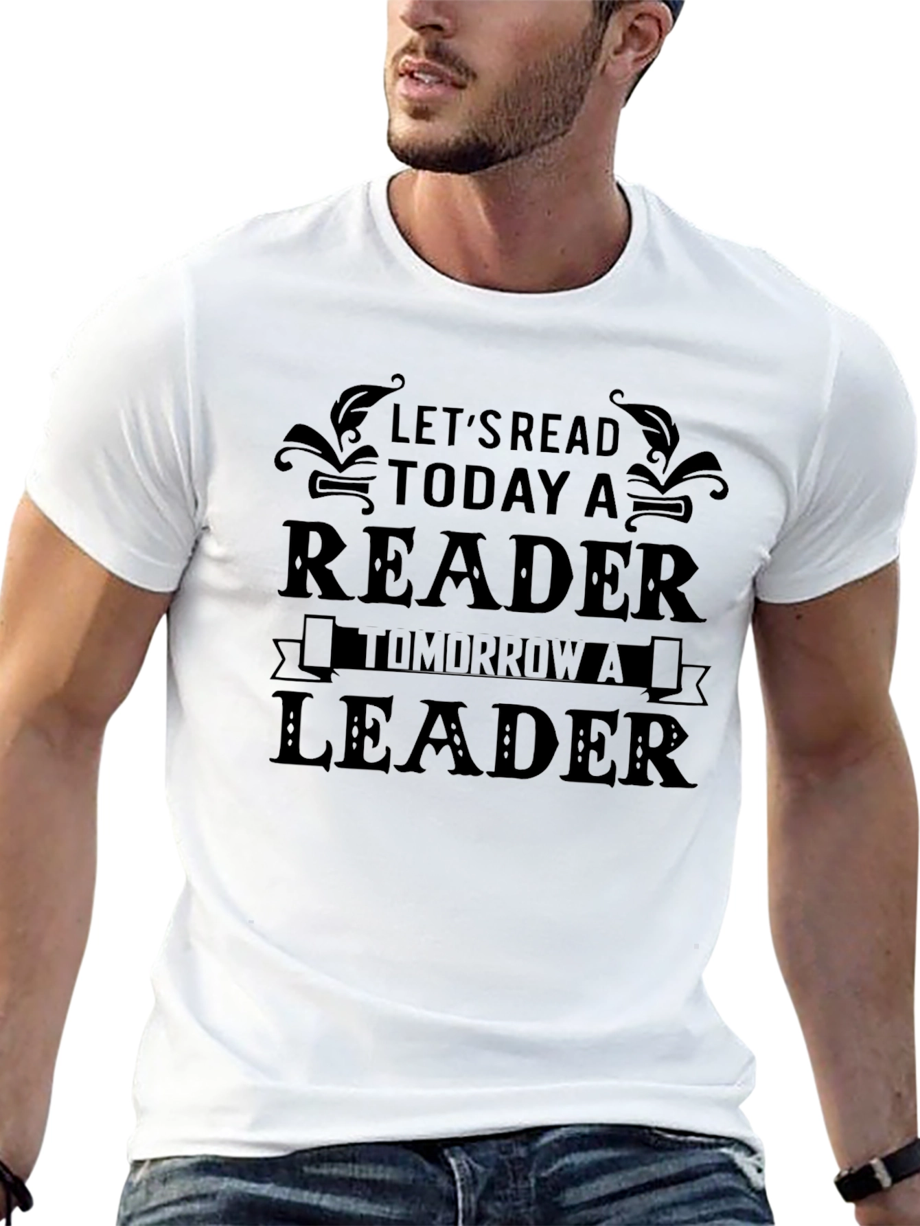 Reader Leader T-Shirt - Soft Cotton Tee - 13