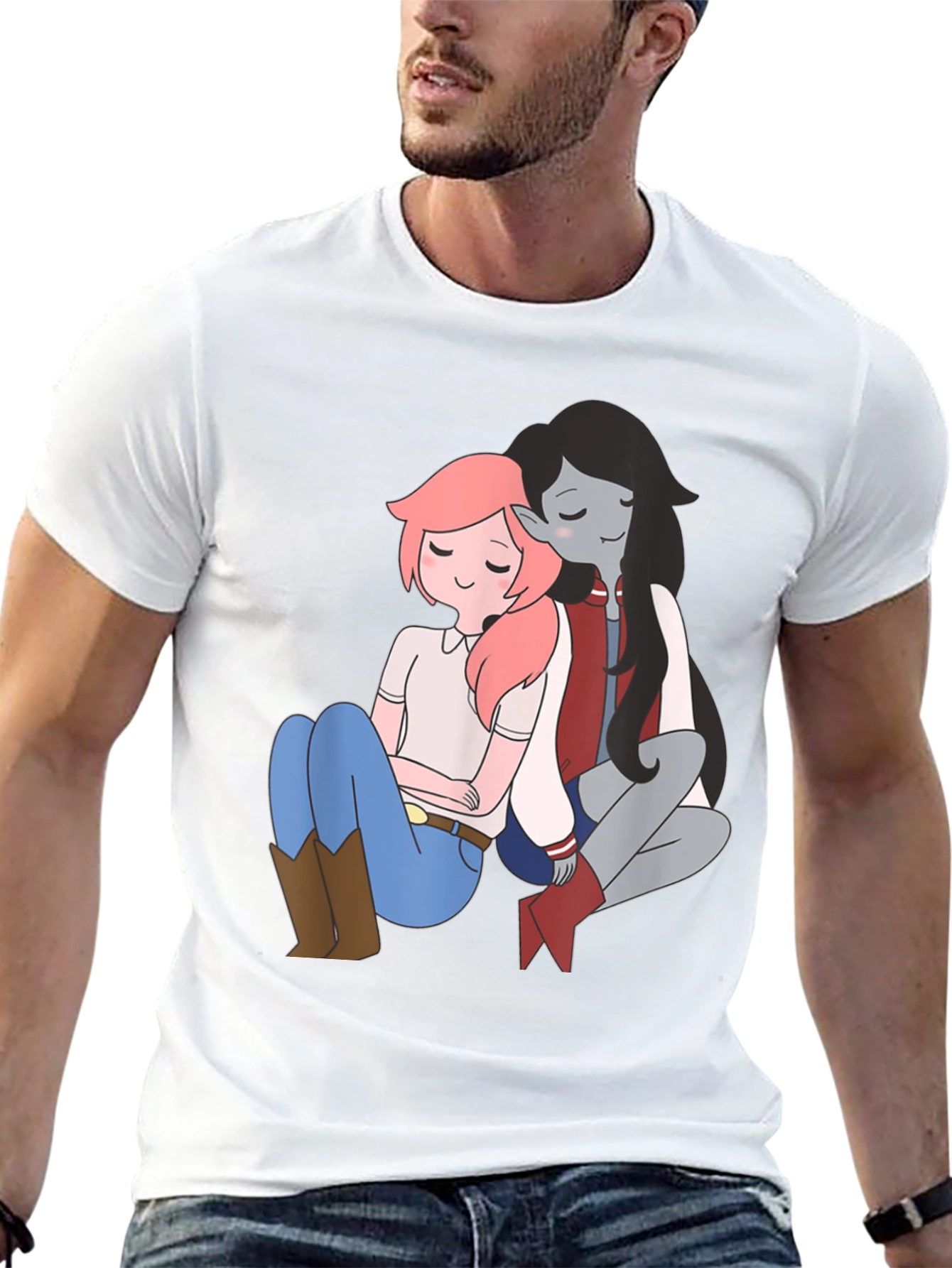 Adventure Time Tee: Princess Bubblegum & Marceline - 13