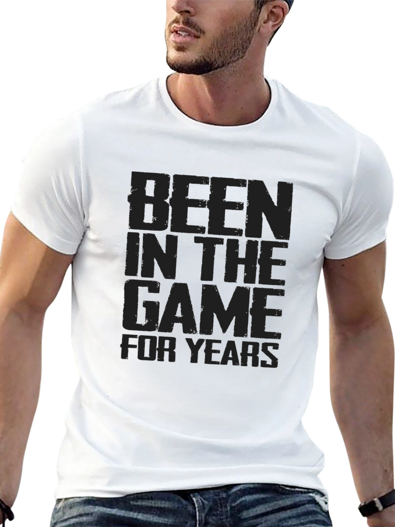 Black Been in the Game for Years Black T-Shirt view 13