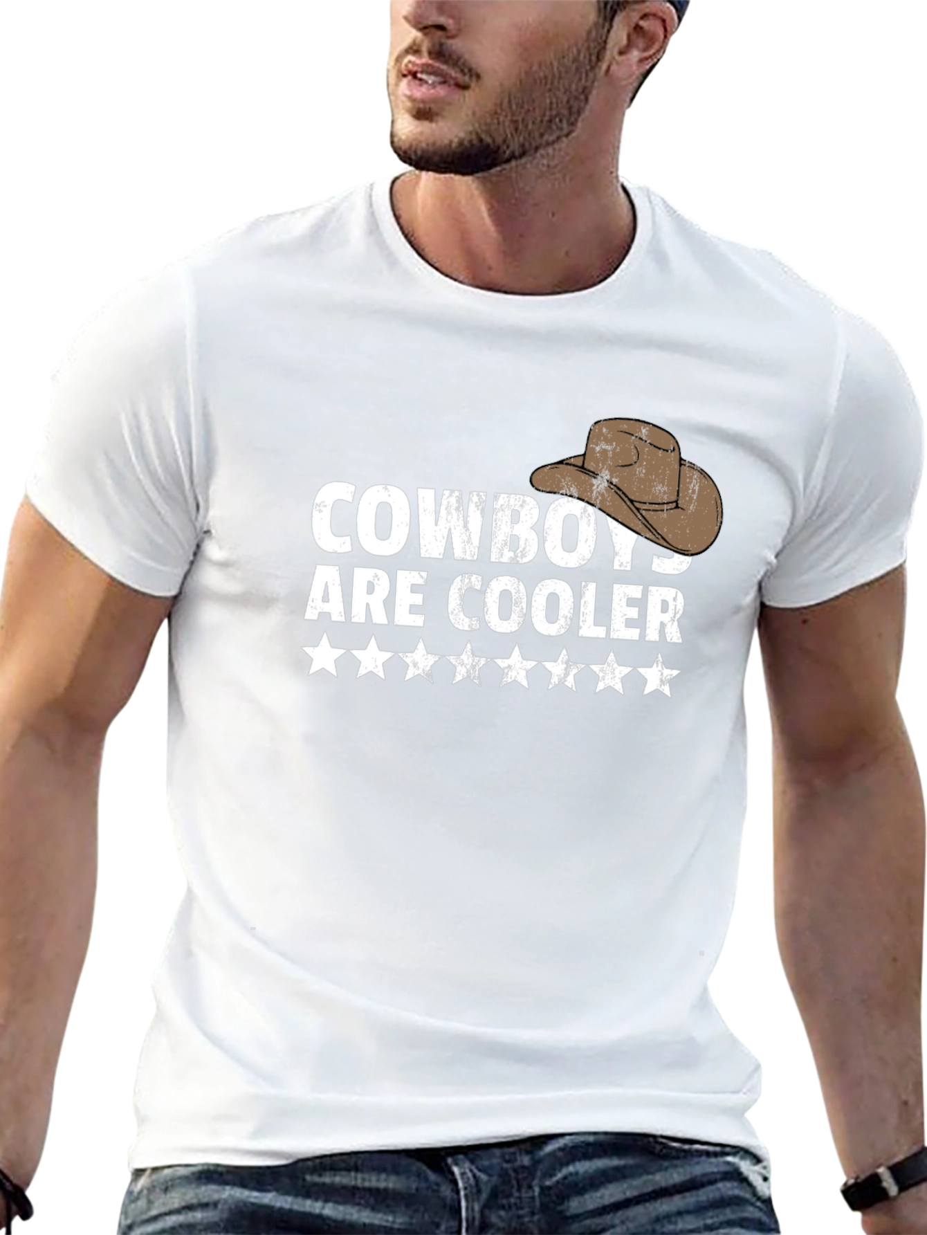 Black Cowboys are Cooler Graphic Tee - Western Style view 13