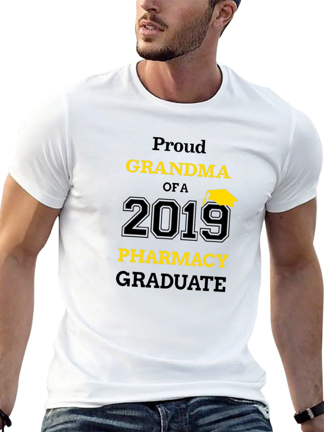 Proud Grandma 2019 Pharmacy Graduate T-Shirt - 13