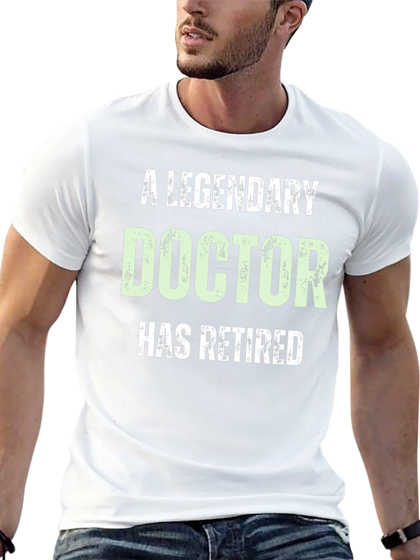 Black Legendary Doctor Retired T-Shirt view 13