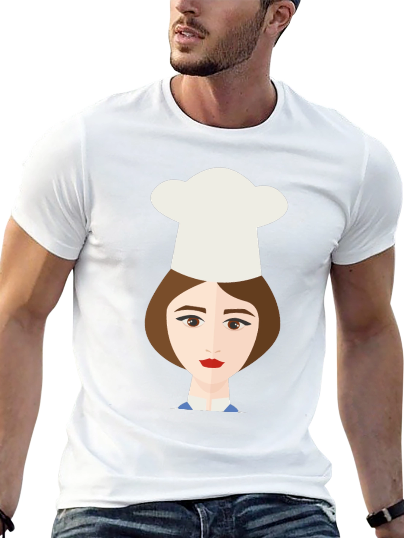 Black Chef Girl Graphic Tee - Unique Design, Soft Cotton view 13
