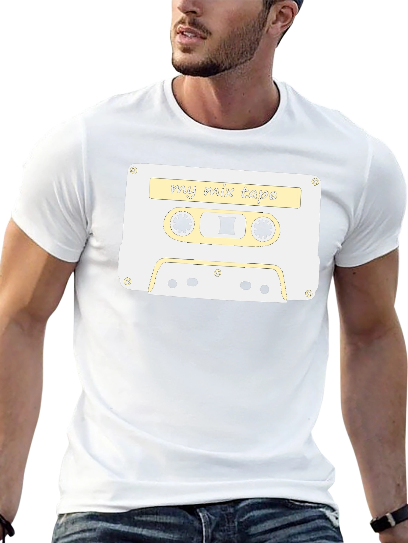 My Mix Tape Graphic Tee - Retro Cassette T-Shirt - 13