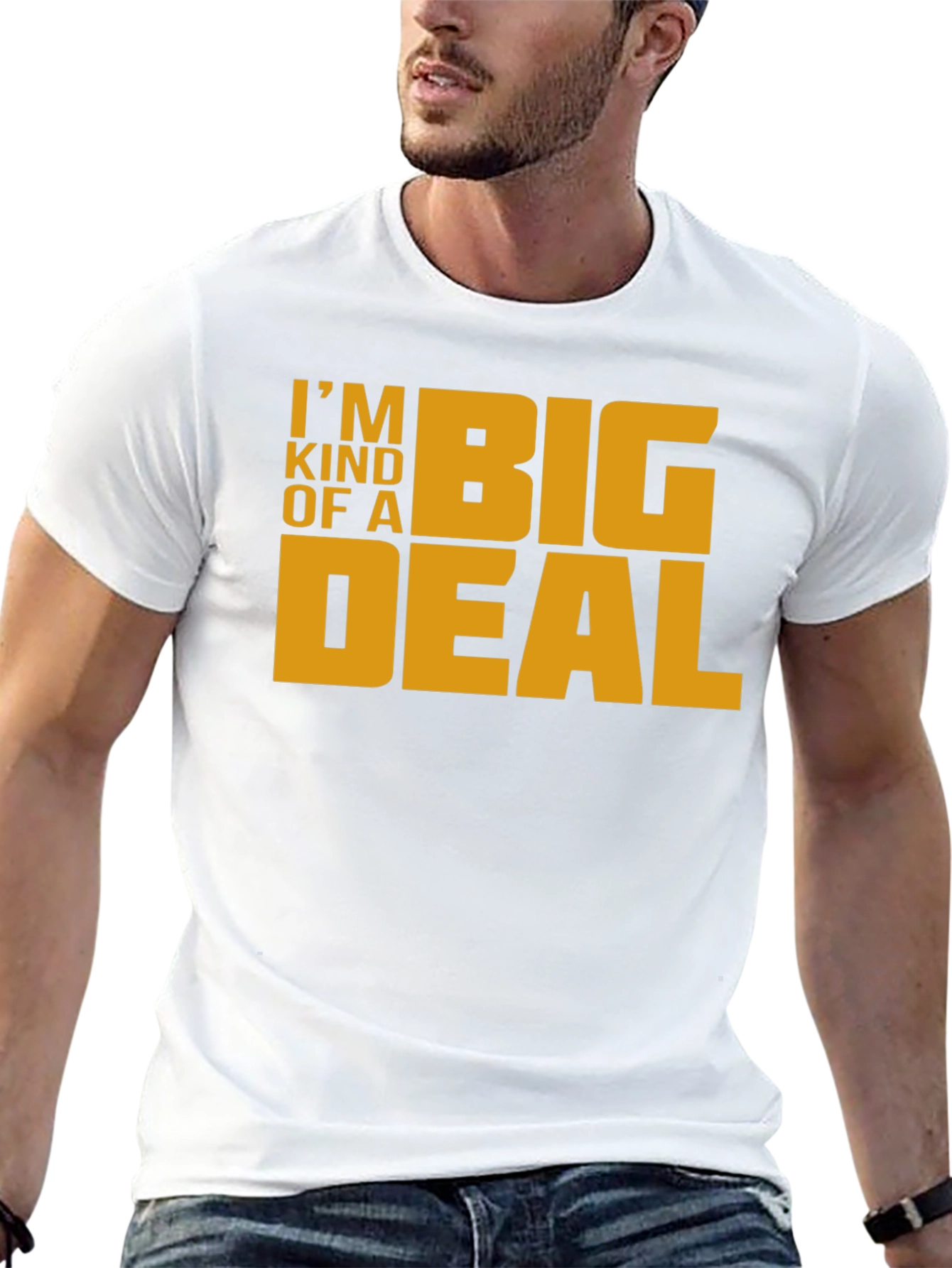Black I'm Kind of A Big Deal T-Shirt - Black view 13