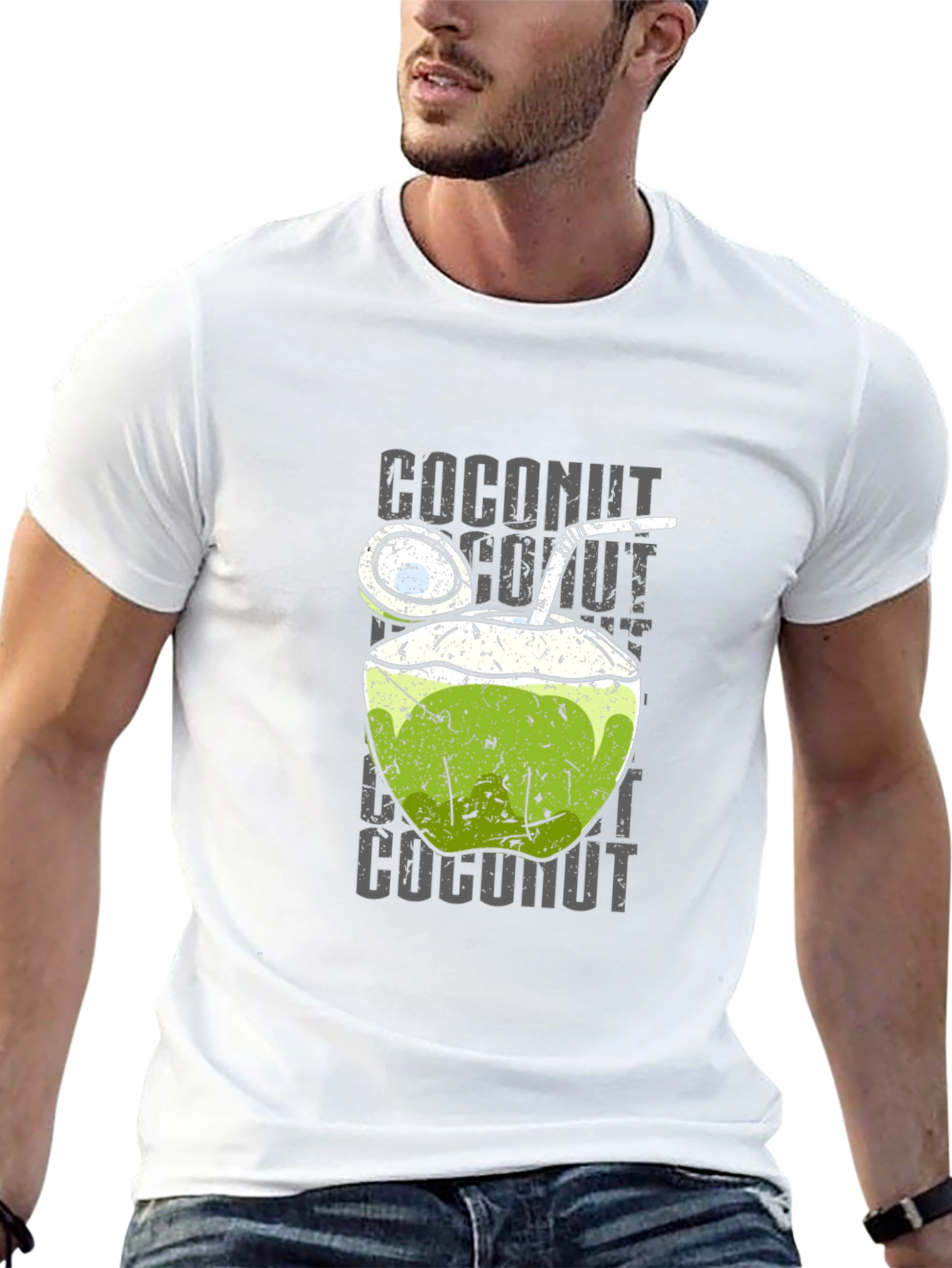 Coconut Drink T-Shirt - Refreshing Summer Style - 13