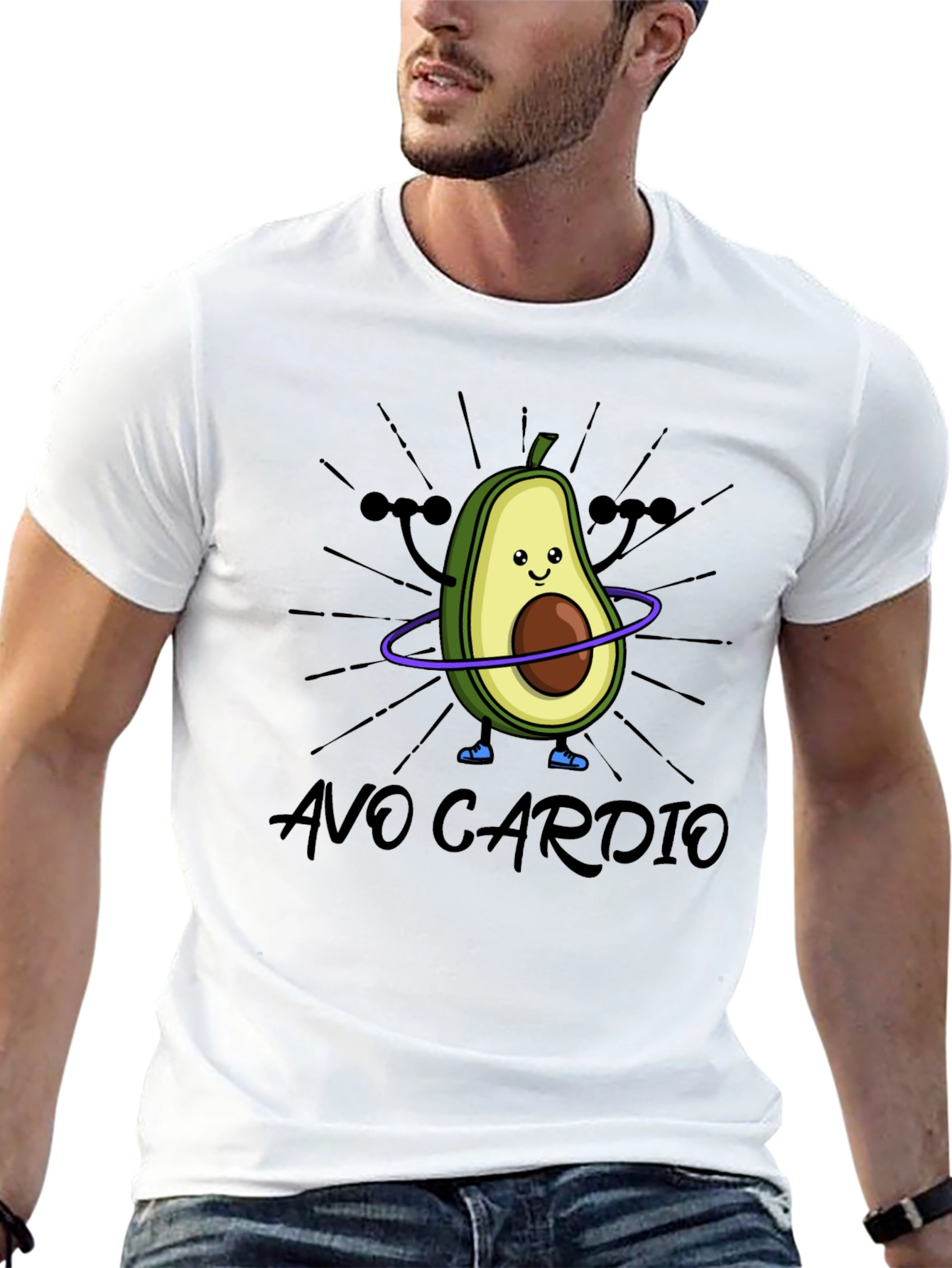 Black Avo Cardio Black T-Shirt view 13